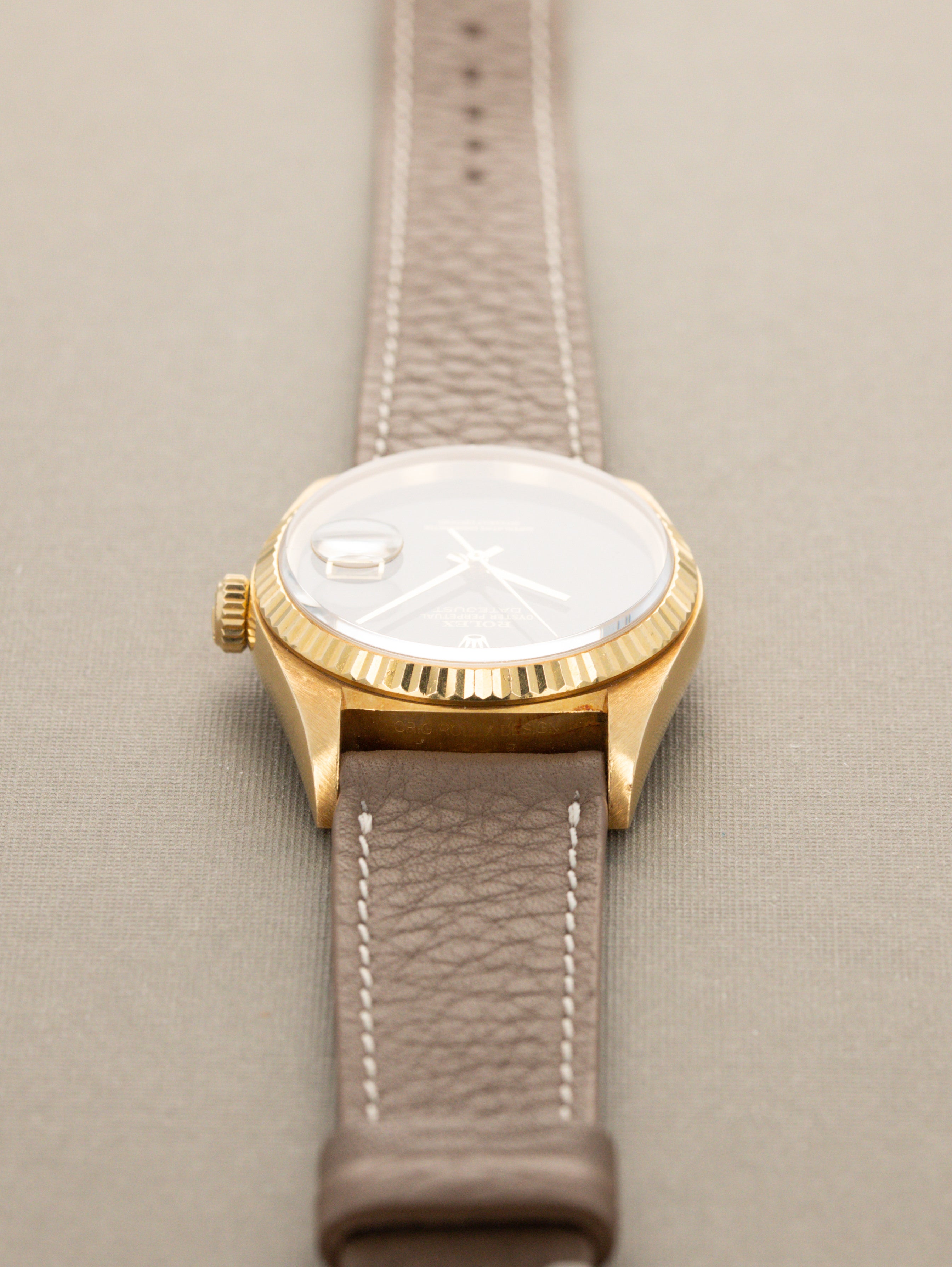 Rolex Datejust Ref. 16018 - 'Onyx' Stone Dial Unpolished