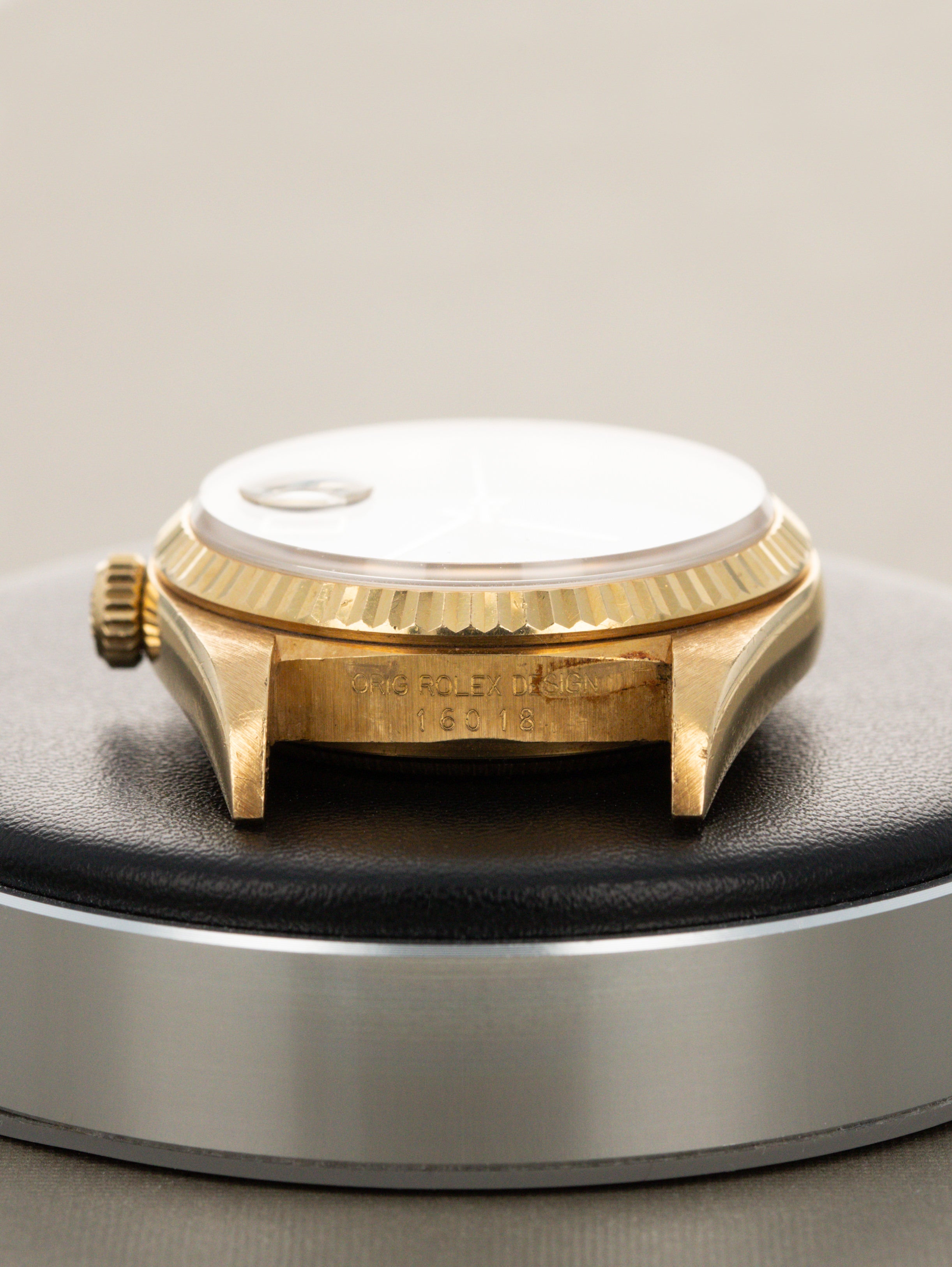 Rolex Datejust Ref. 16018 - 'Onyx' Stone Dial Unpolished