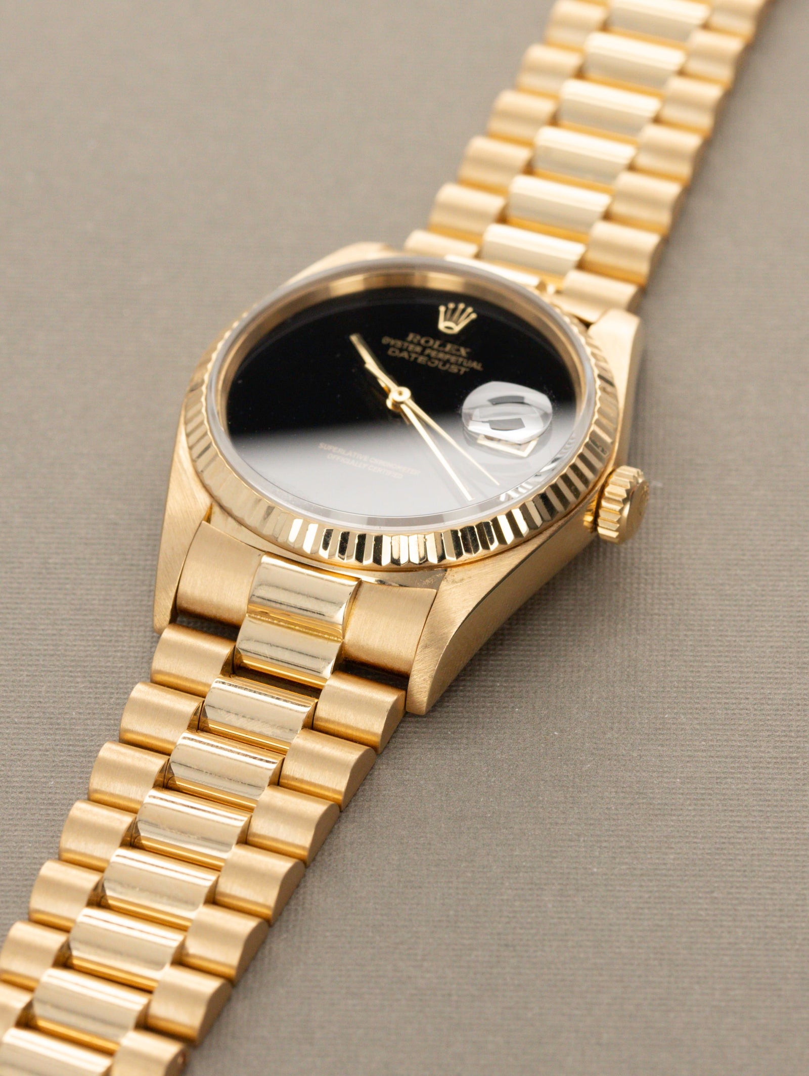 Rolex Datejust Ref. 16018 Onyx