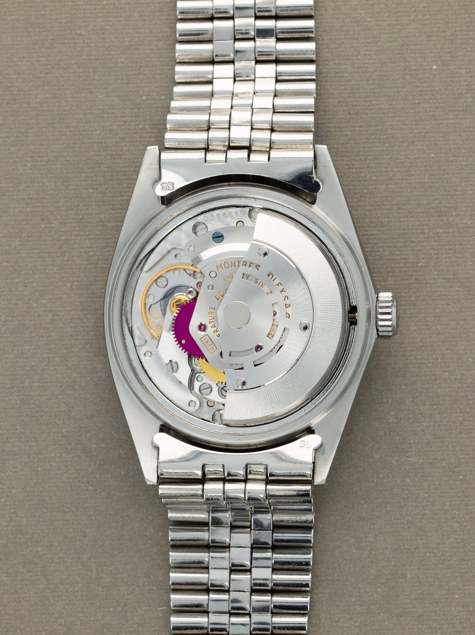 Rolex Datejust Ref. 1600 - Silver 'Linen' Dial