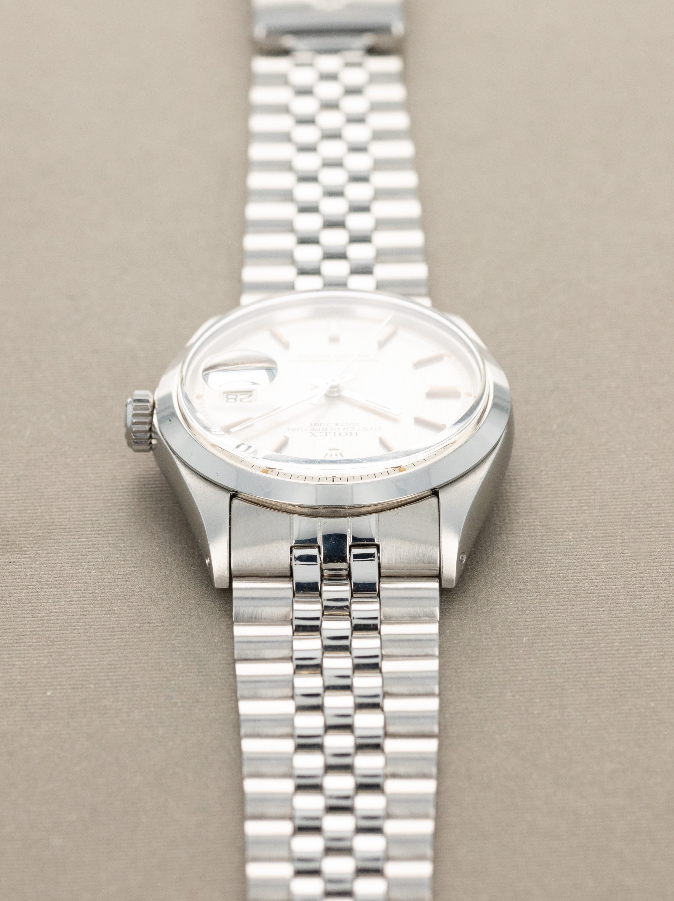 Rolex Datejust Ref. 1600 - Silver 'Linen' Dial