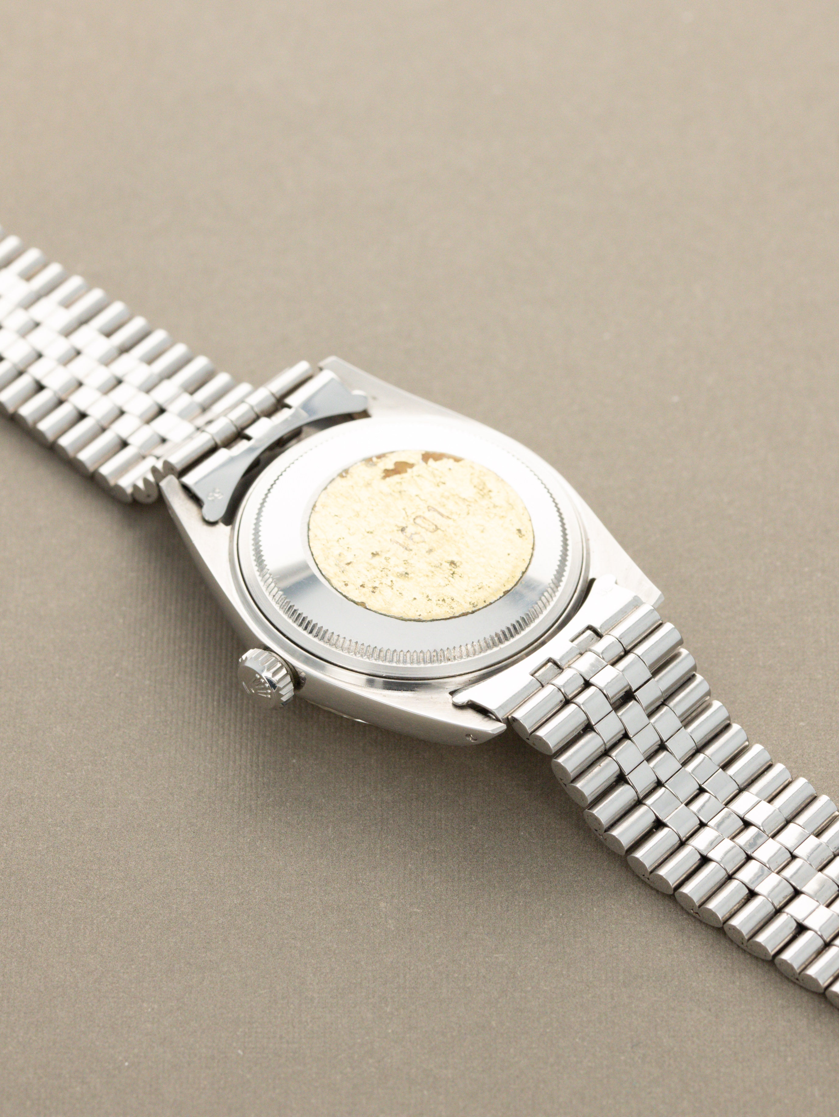 Rolex Datejust Ref. 1601  - Sunburst Silver Dial LNOS w/ Box & Papers