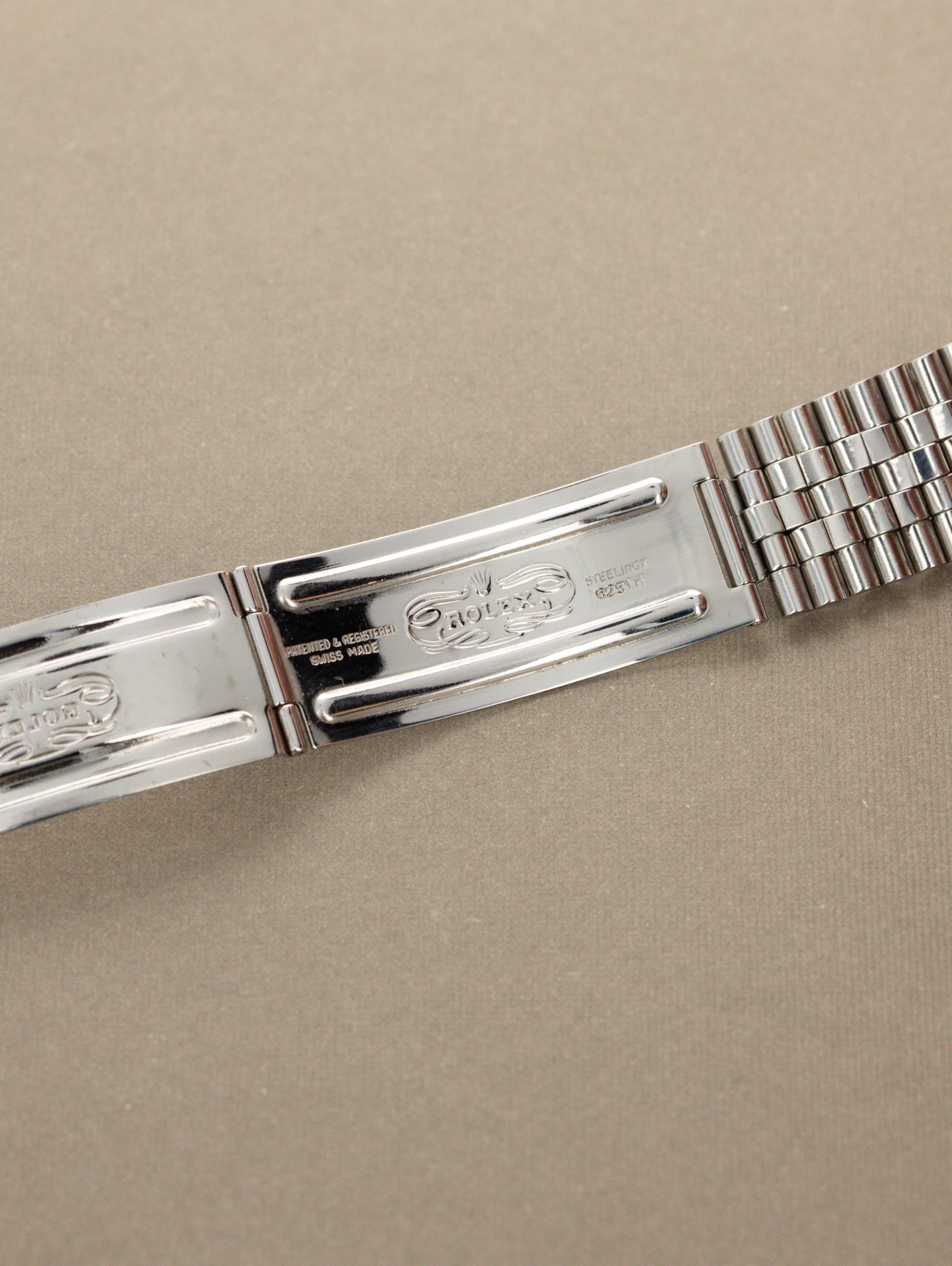 Rolex Datejust Ref. 1601  - Sunburst Silver Dial LNOS w/ Box & Papers