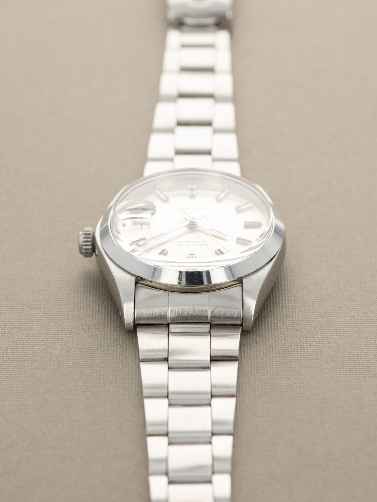 Rolex Oysterdate Precision Ref. 6694 - 'Brushed' Silver Dial Unpolished