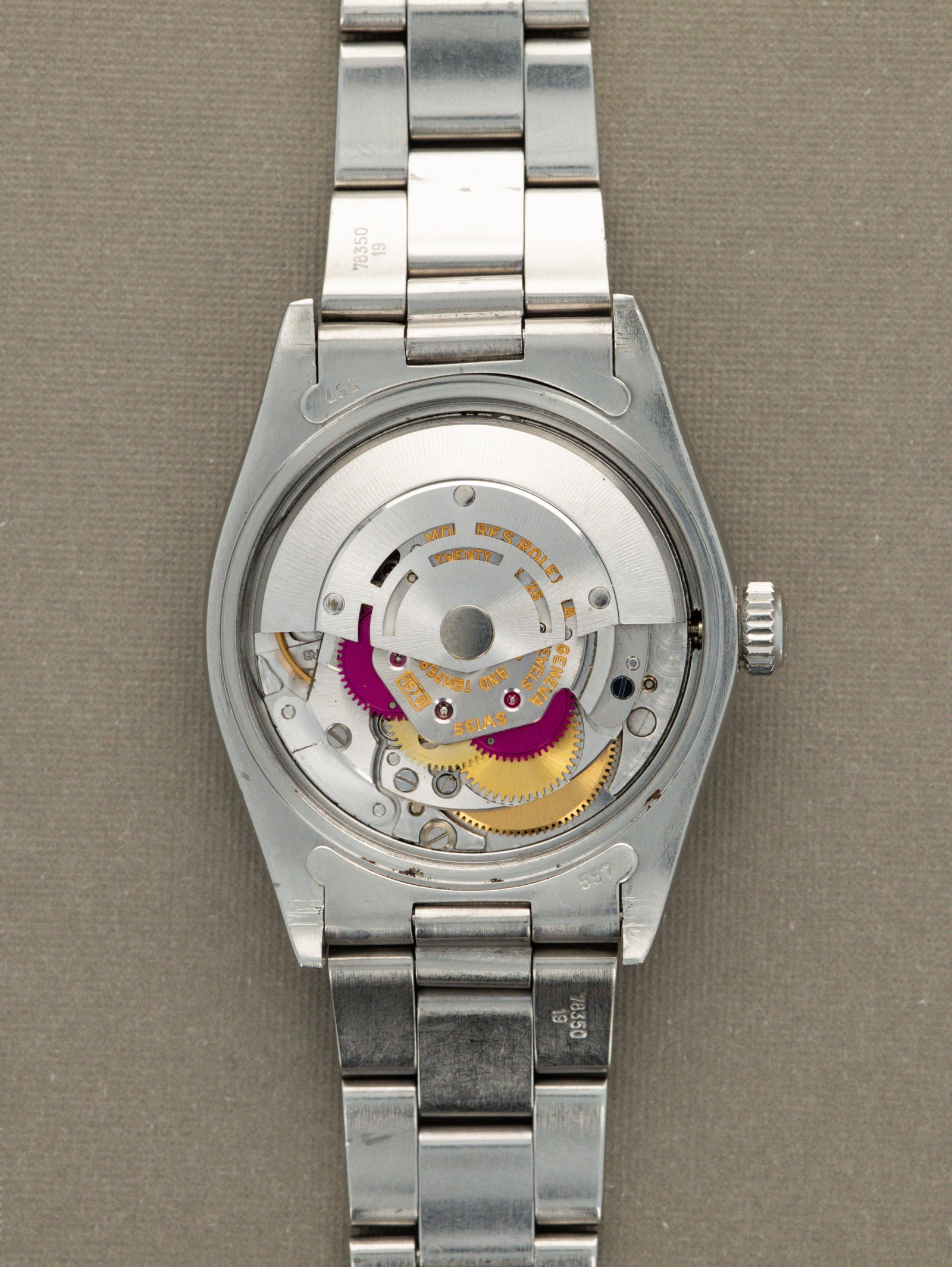 Rolex Oyster Perpetual Date Ref. 1500 - Sunburst Silver 'Sigma' Dial