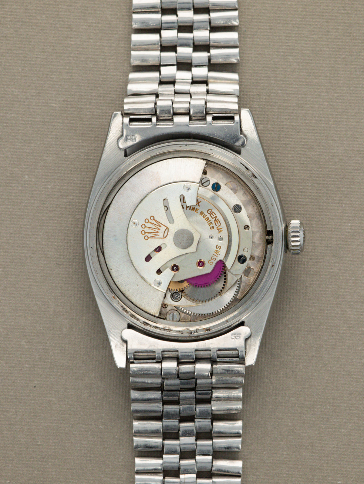 Rolex Datejust Ref. 1603 'Bamboo' - Silver Sunburst 'Crème Brûlée' Patina Dial W/ Box & Papers