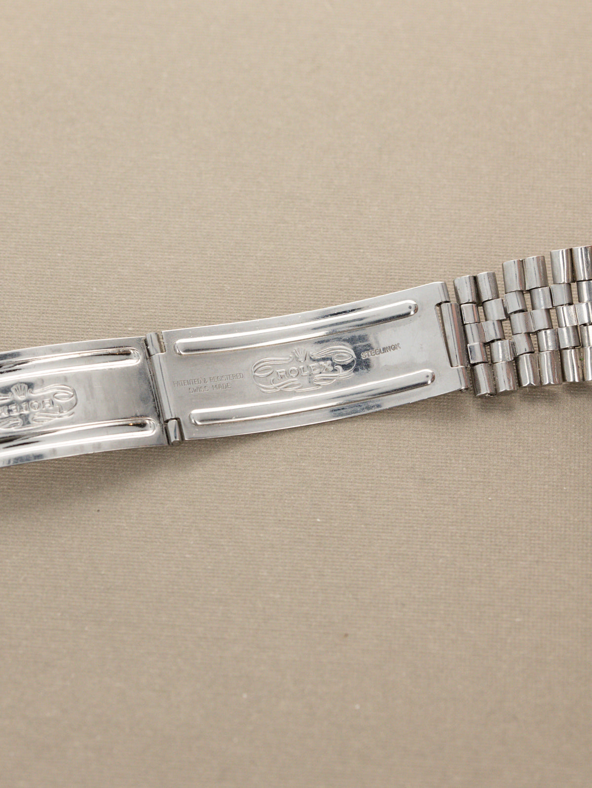 Rolex Datejust Ref. 1603 'Bamboo' - Silver Sunburst 'Crème Brûlée' Patina Dial W/ Box & Papers