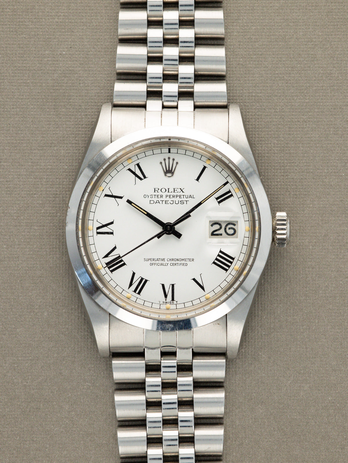 Rolex Datejust Ref. 16000 - 'Buckley' Dial Unpolished