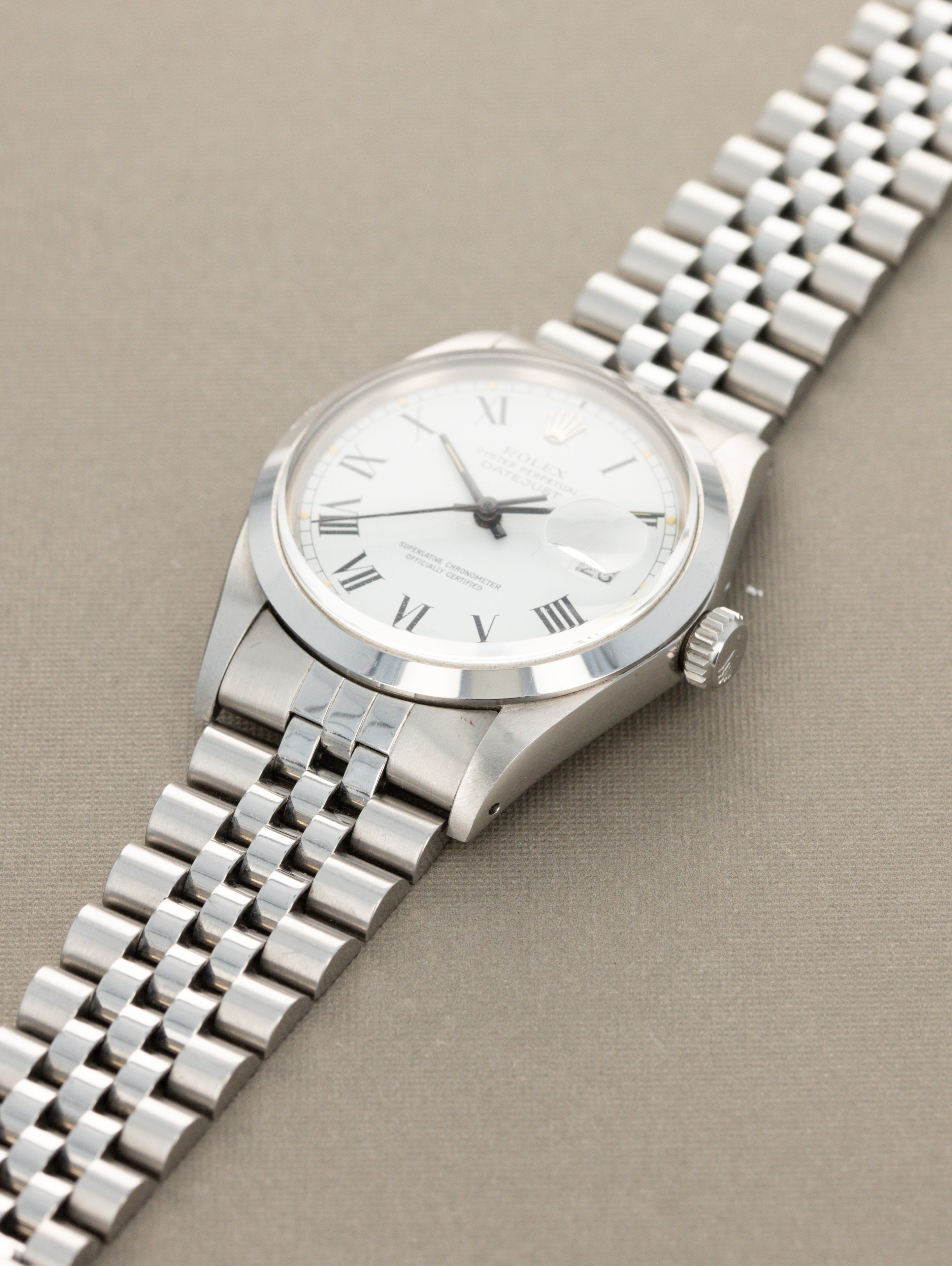 Rolex Datejust Ref. 16000 - 'Buckley' Dial Unpolished