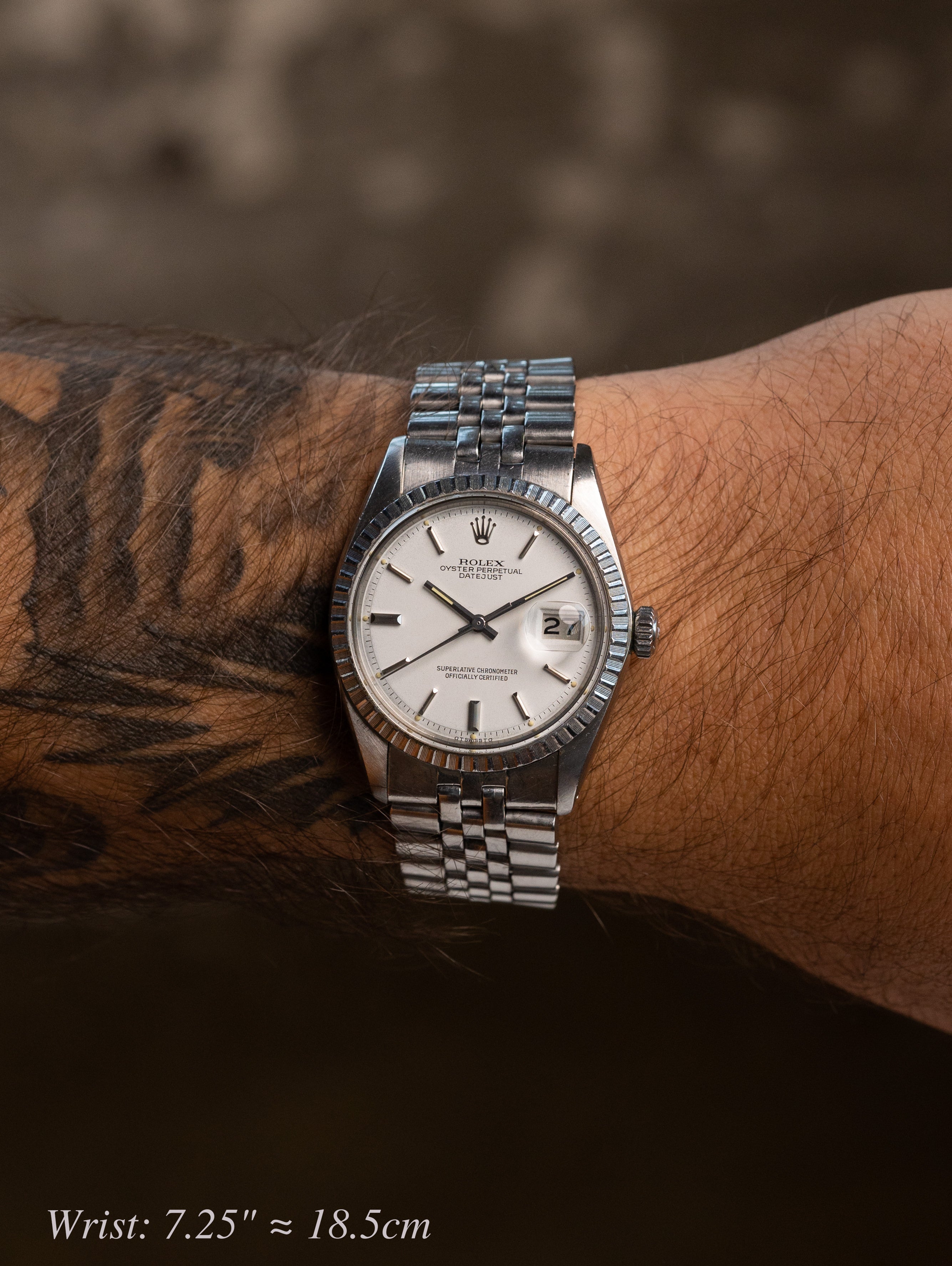 Rolex Datejust Ref. 1603 - Matte White 'Sigma' Dial