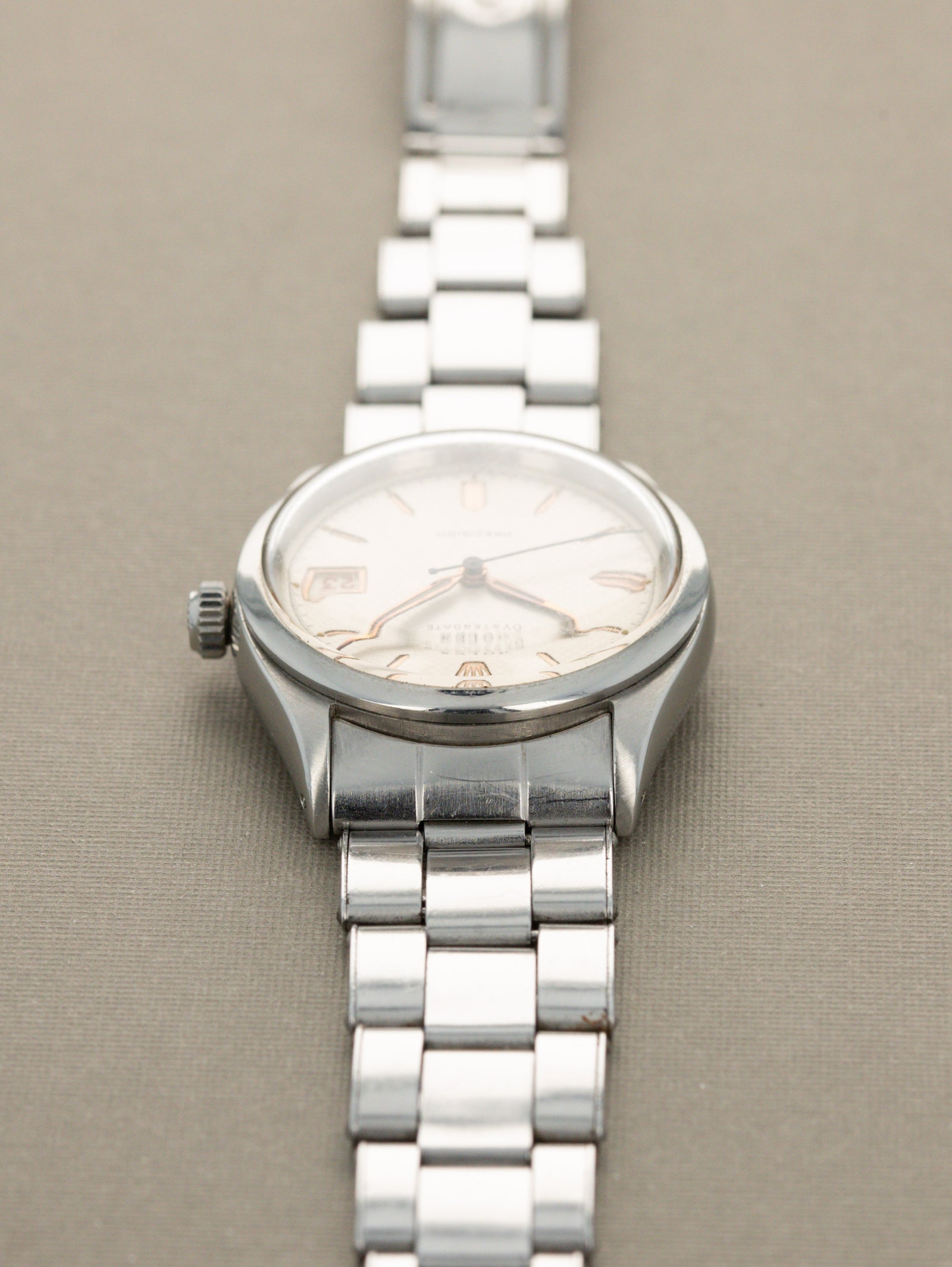 Rolex Oysterdate Precision Ref. 6294 - White 'Honeycomb' Dial