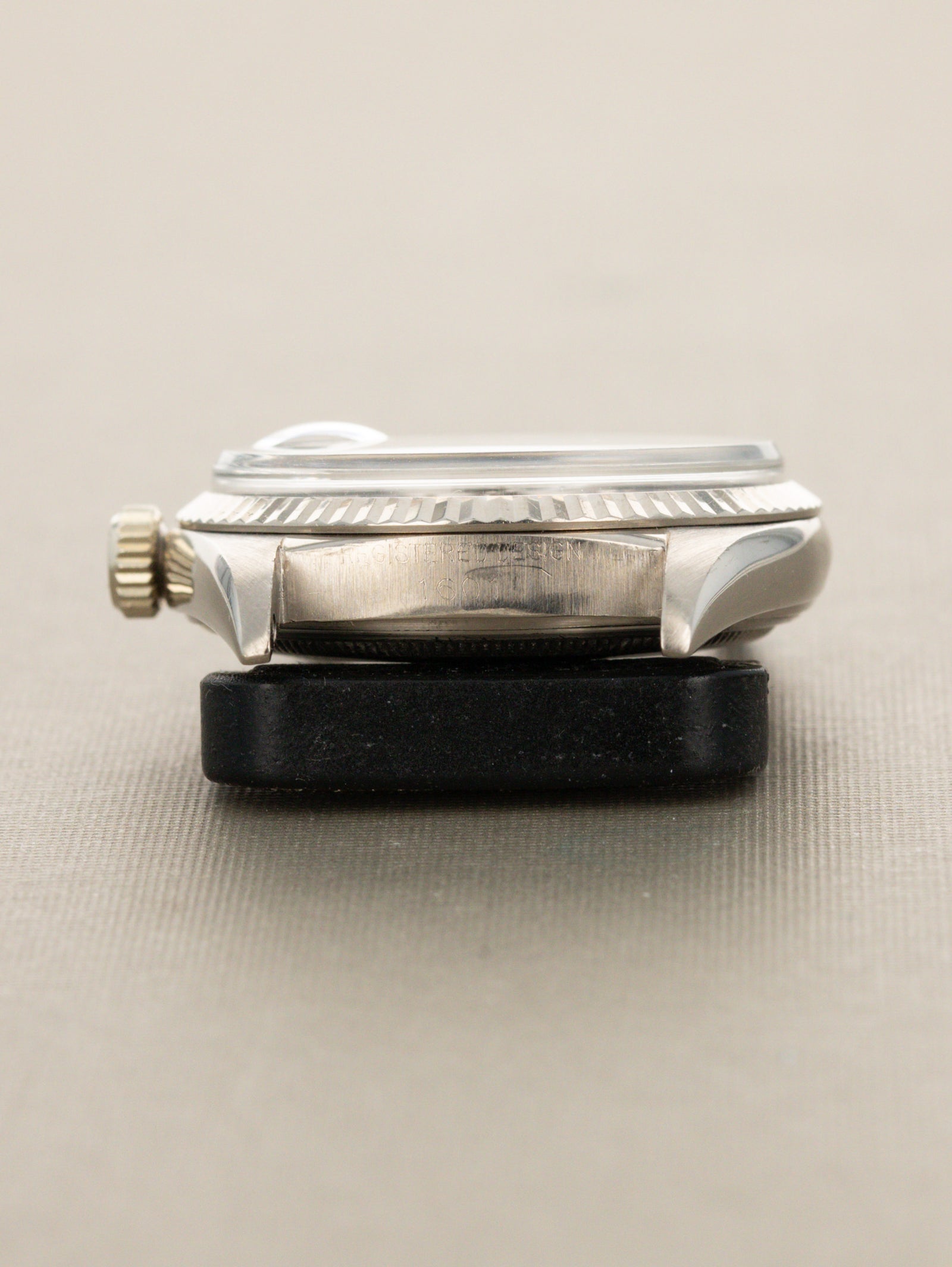 Rolex Datejust Ref. 1601/9 - White Gold W/ Black 'Gilt' Dial