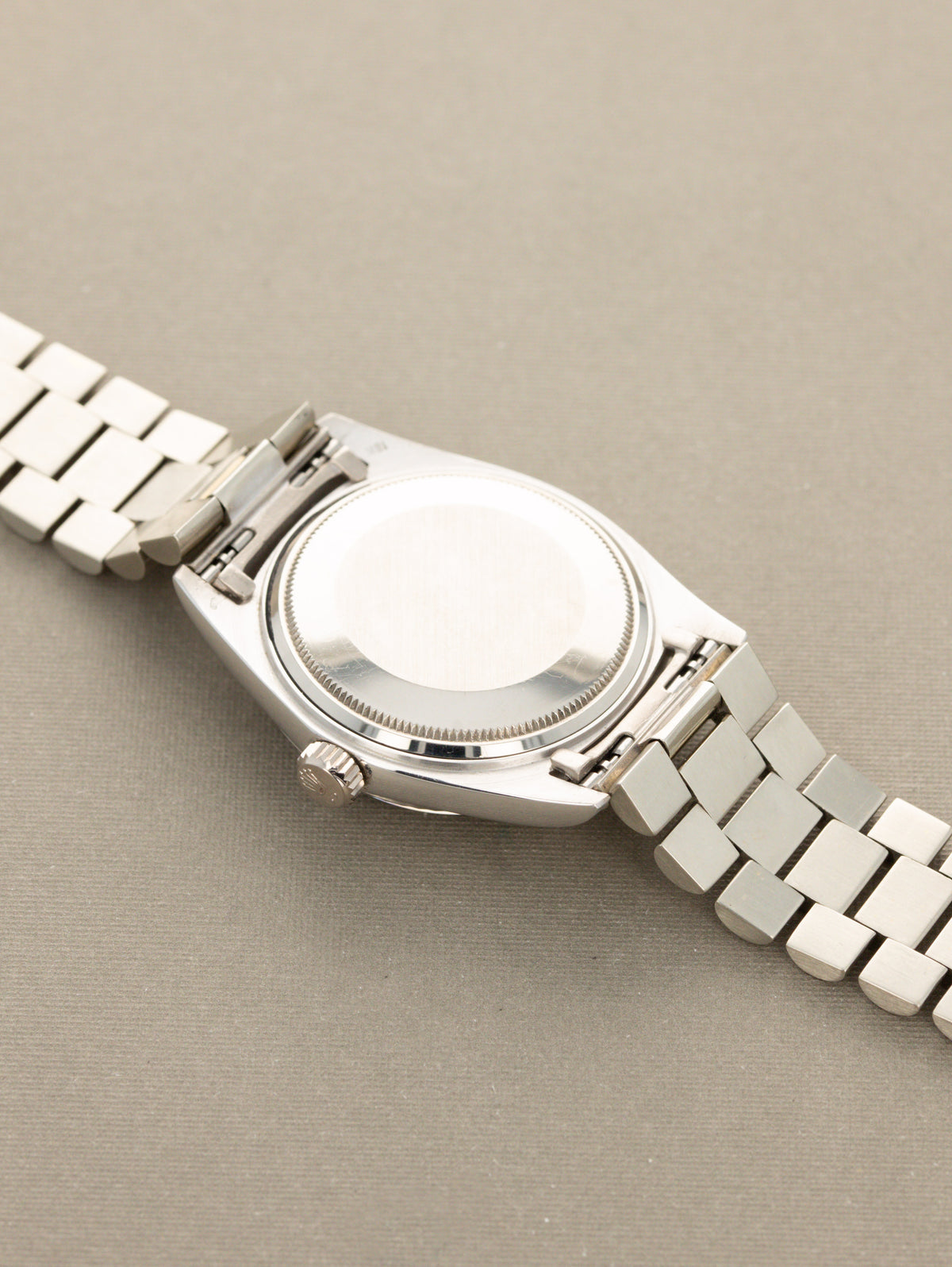 Rolex Datejust Ref. 1601/9 White Gold - Gilt 'Wood' Tropical Dial