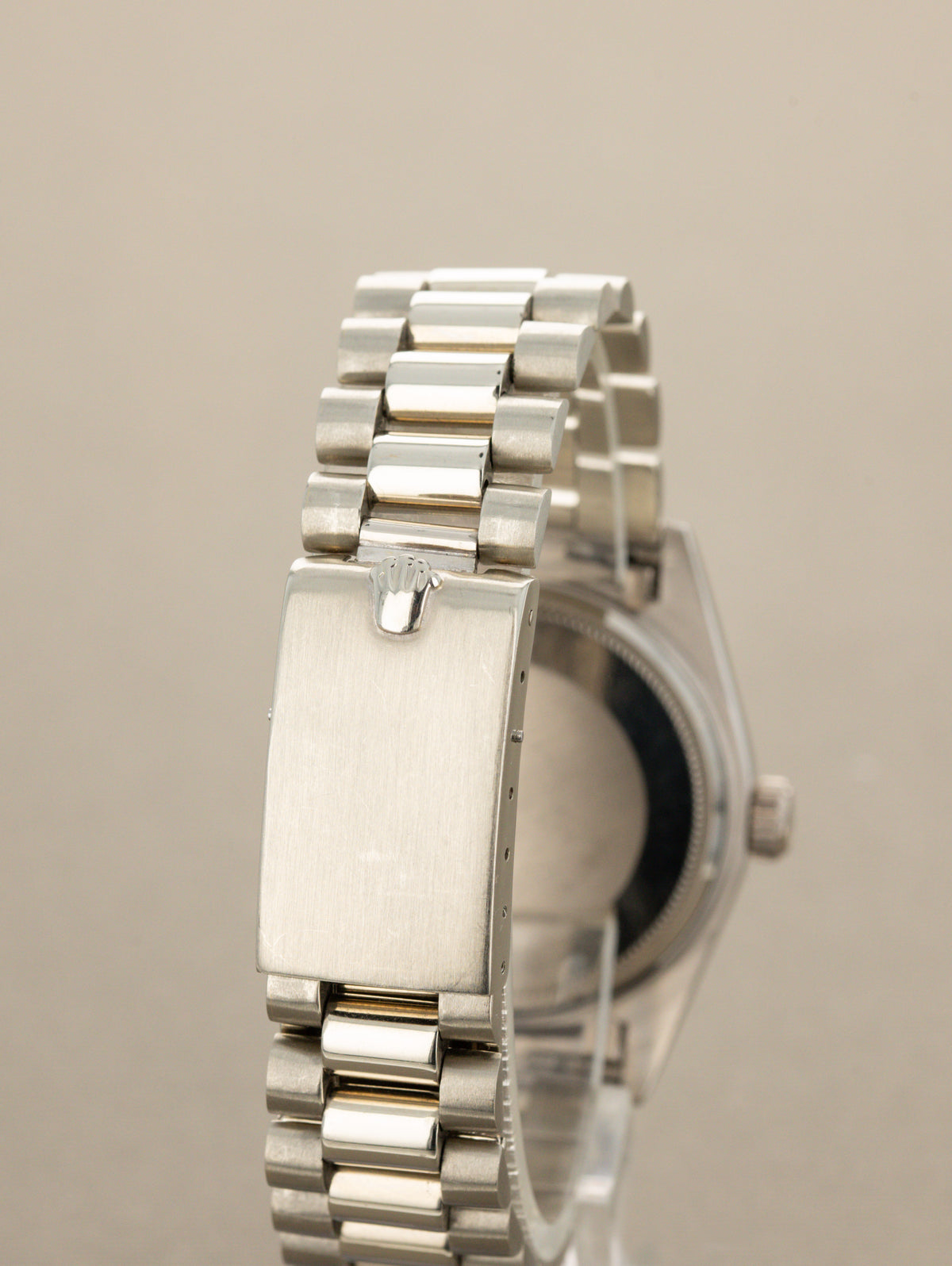 Rolex Datejust Ref. 1601/9 White Gold - Gilt 'Wood' Tropical Dial