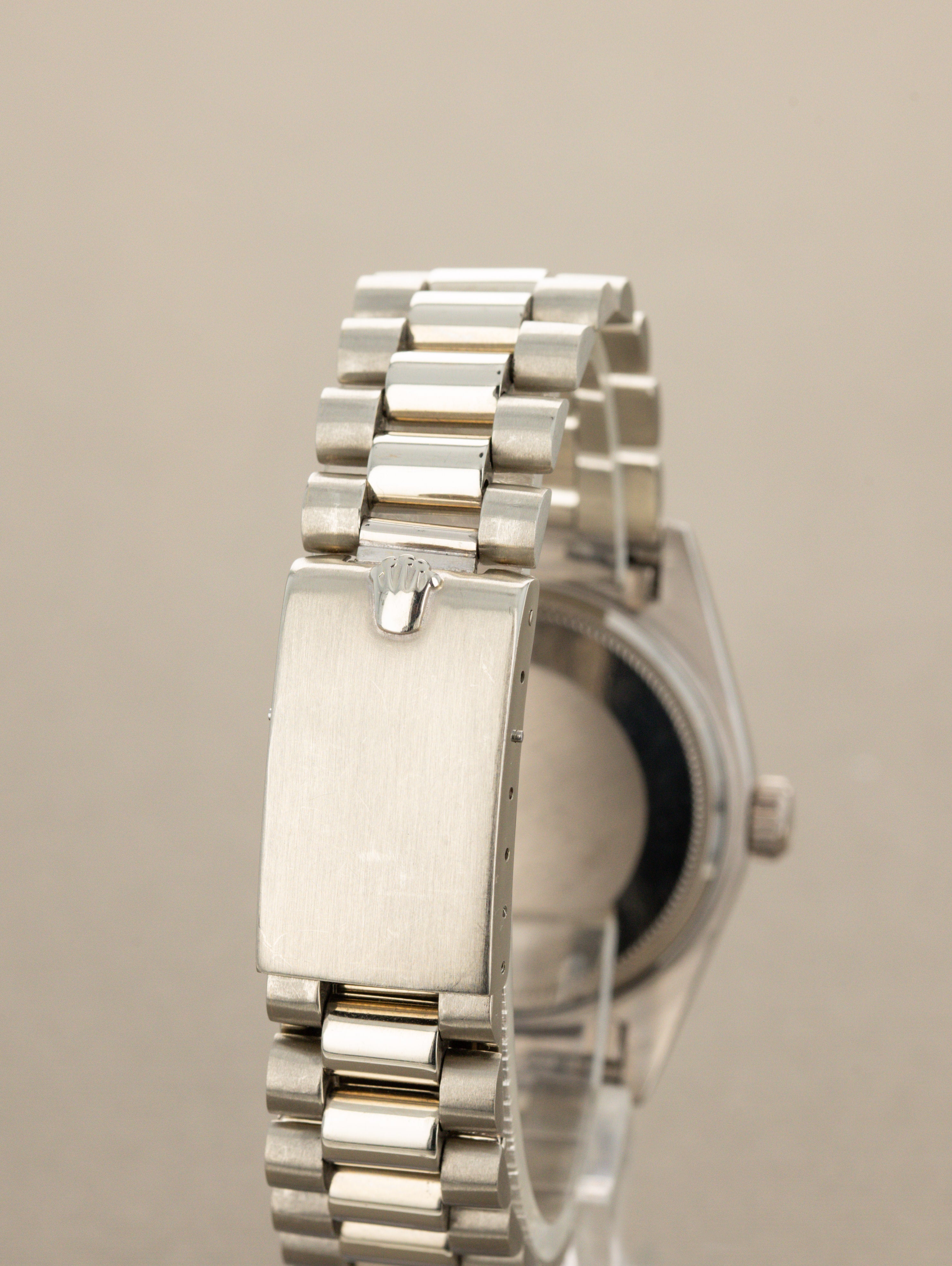 Rolex Datejust Ref. 1601/9 White Gold - Gilt 'Wood' Tropical Dial