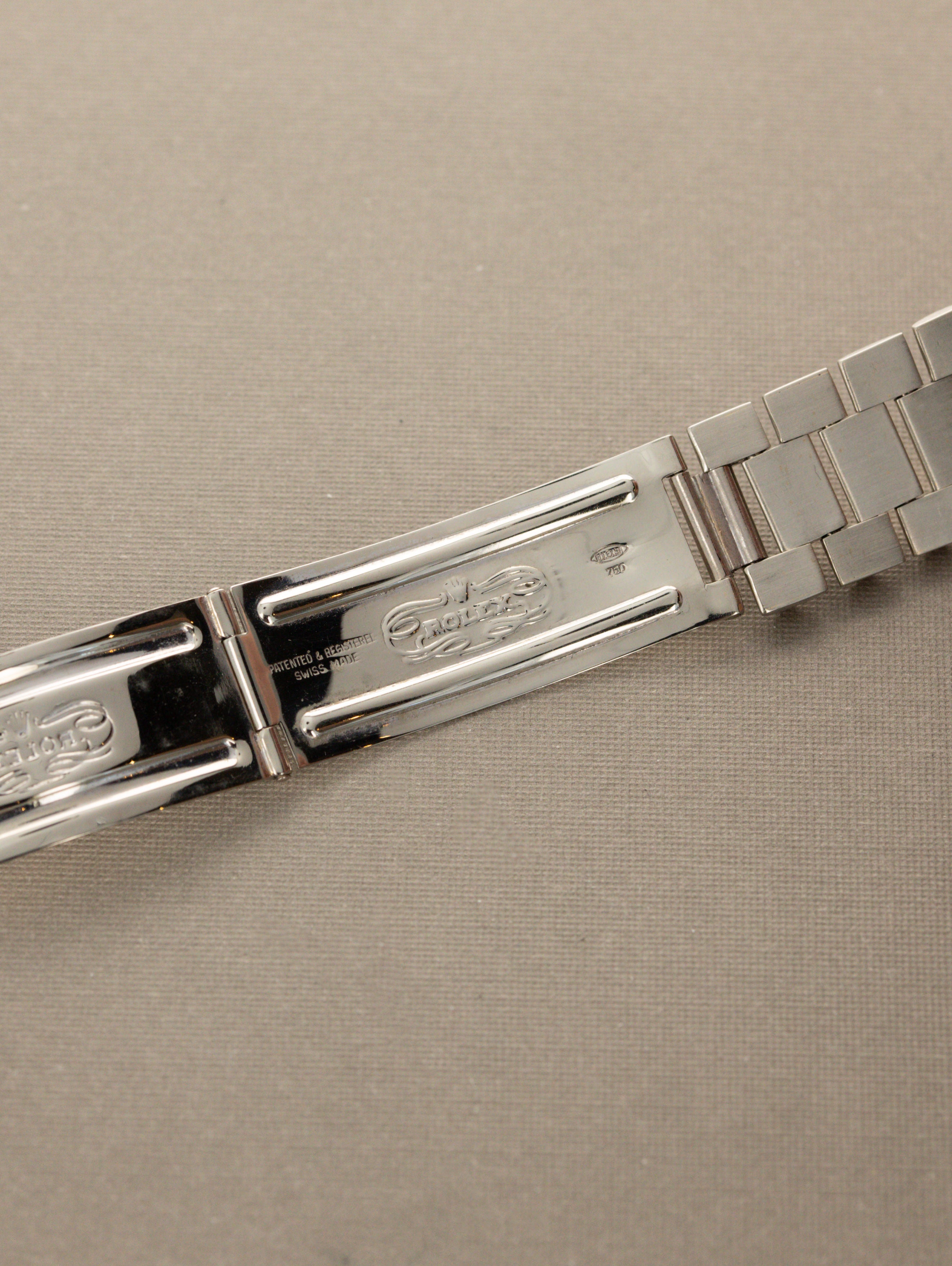 Rolex Datejust Ref. 1601/9 White Gold - Gilt 'Wood' Tropical Dial