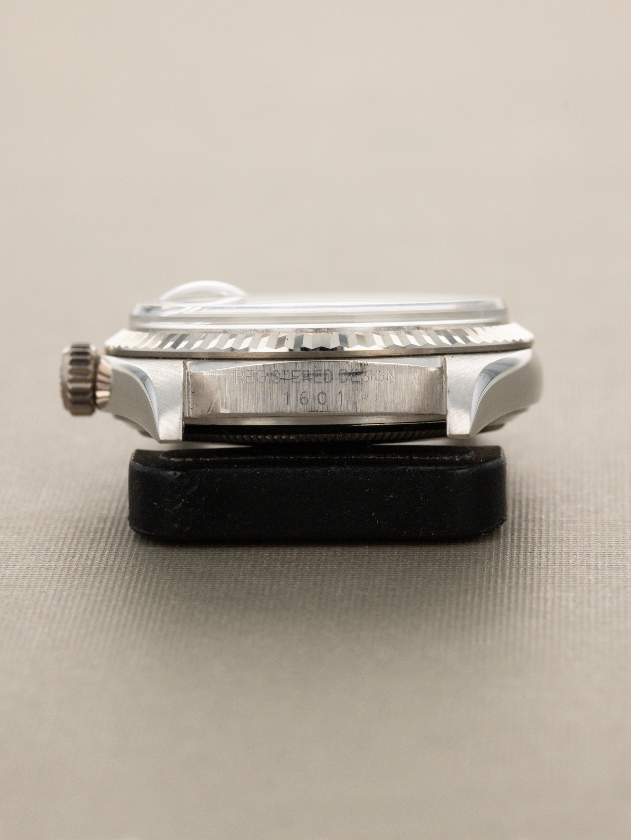 Rolex Datejust Ref. 1601/9 White Gold - Gilt 'Wood' Tropical Dial