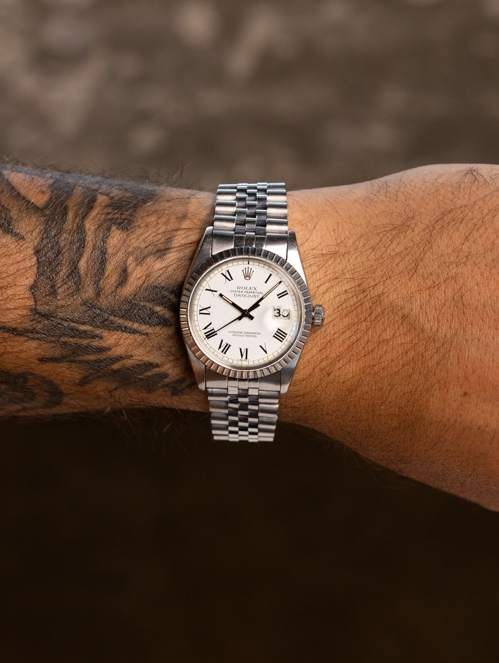 Rolex Datejust Ref. 16030 - White 'Buckley' Dial Unpolished