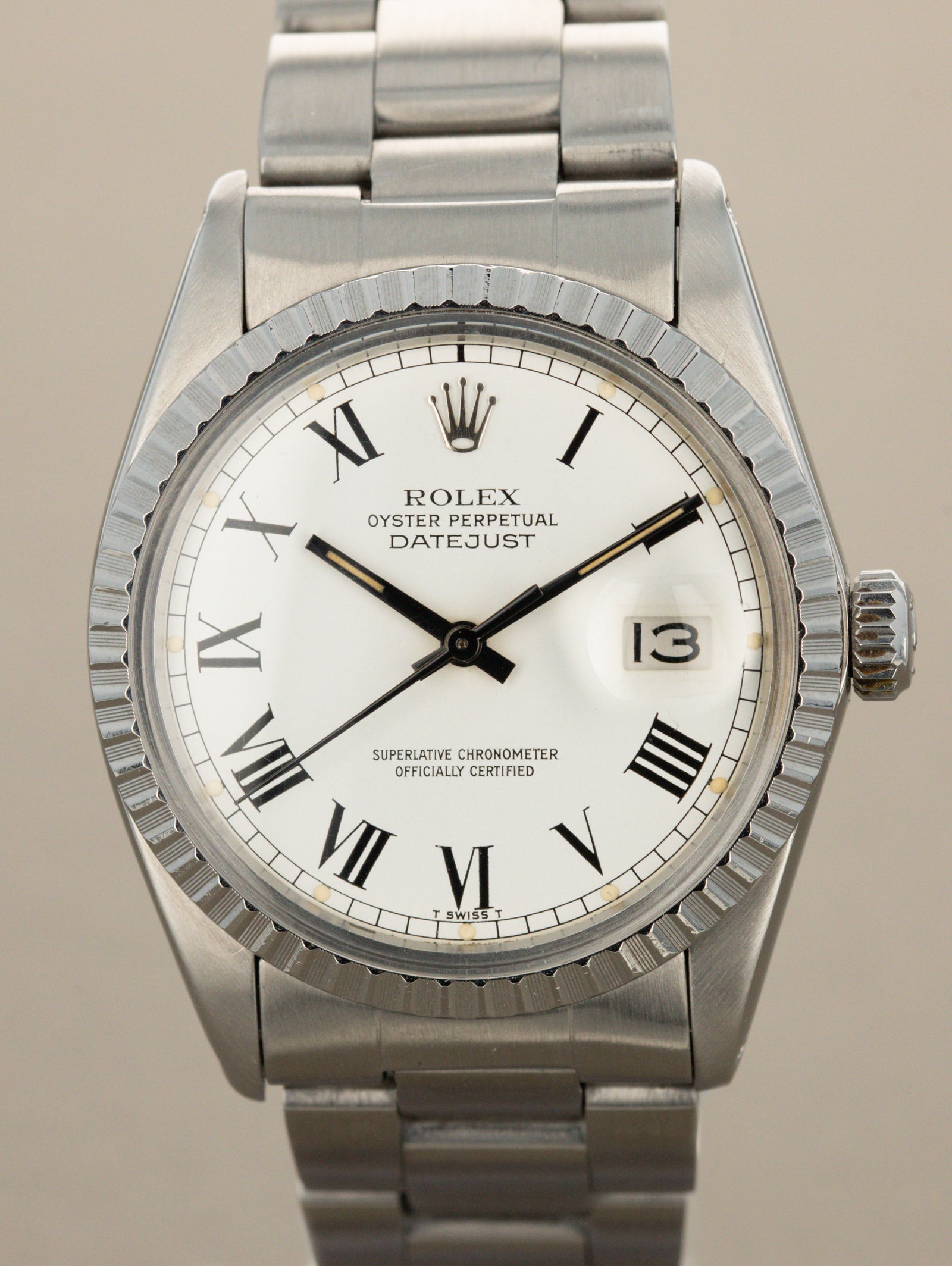 Rolex Datejust Ref. 16030 - White 'Buckley' Dial W/ Box & Papers