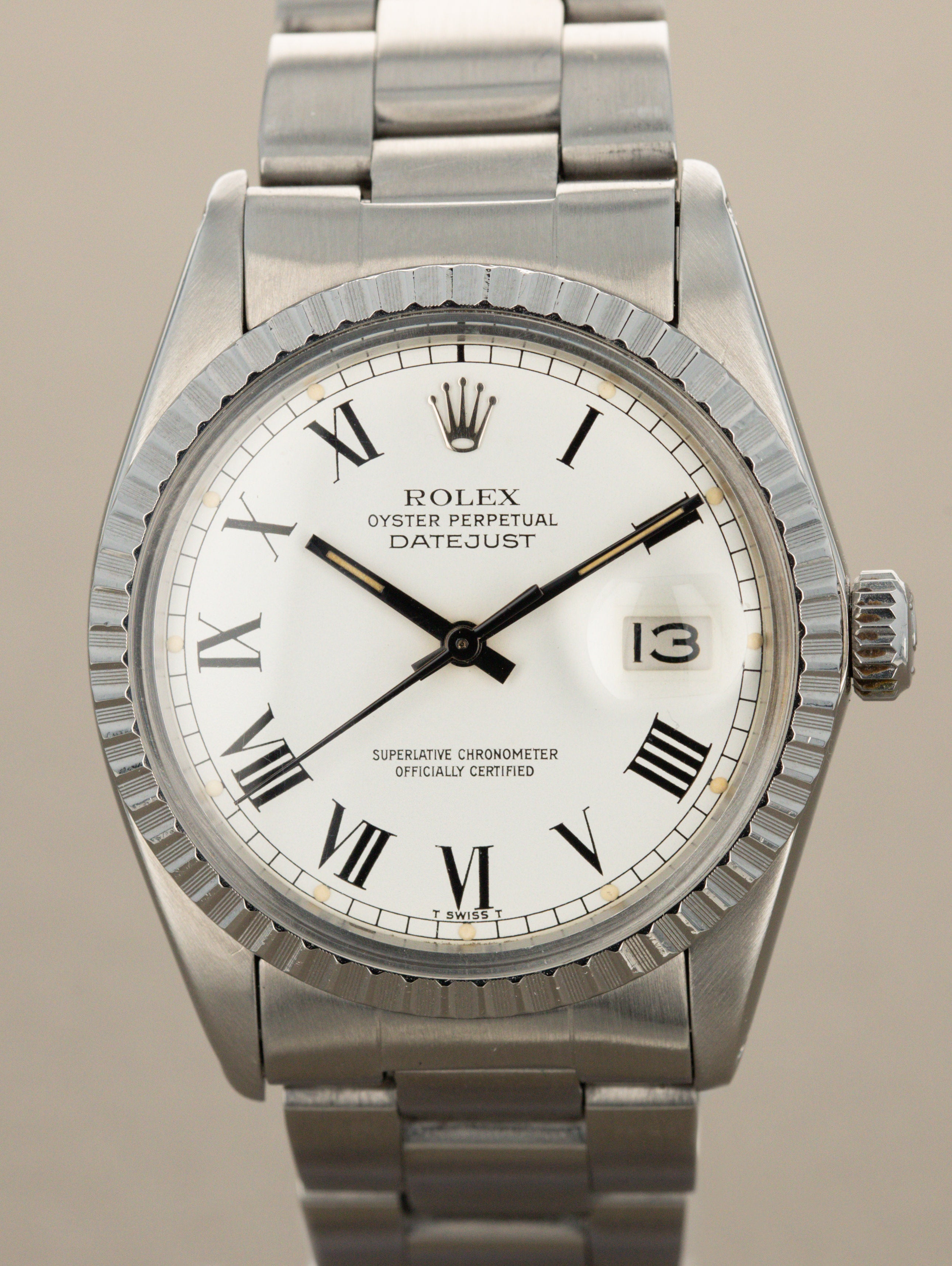Rolex Datejust Ref. 16030 - White 'Buckley' Dial W/ Box & Papers