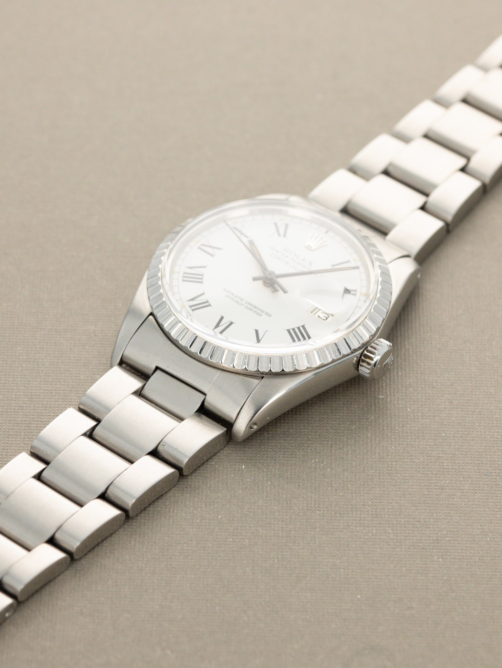 Rolex Datejust Ref. 16030 - White 'Buckley' Dial W/ Box & Papers