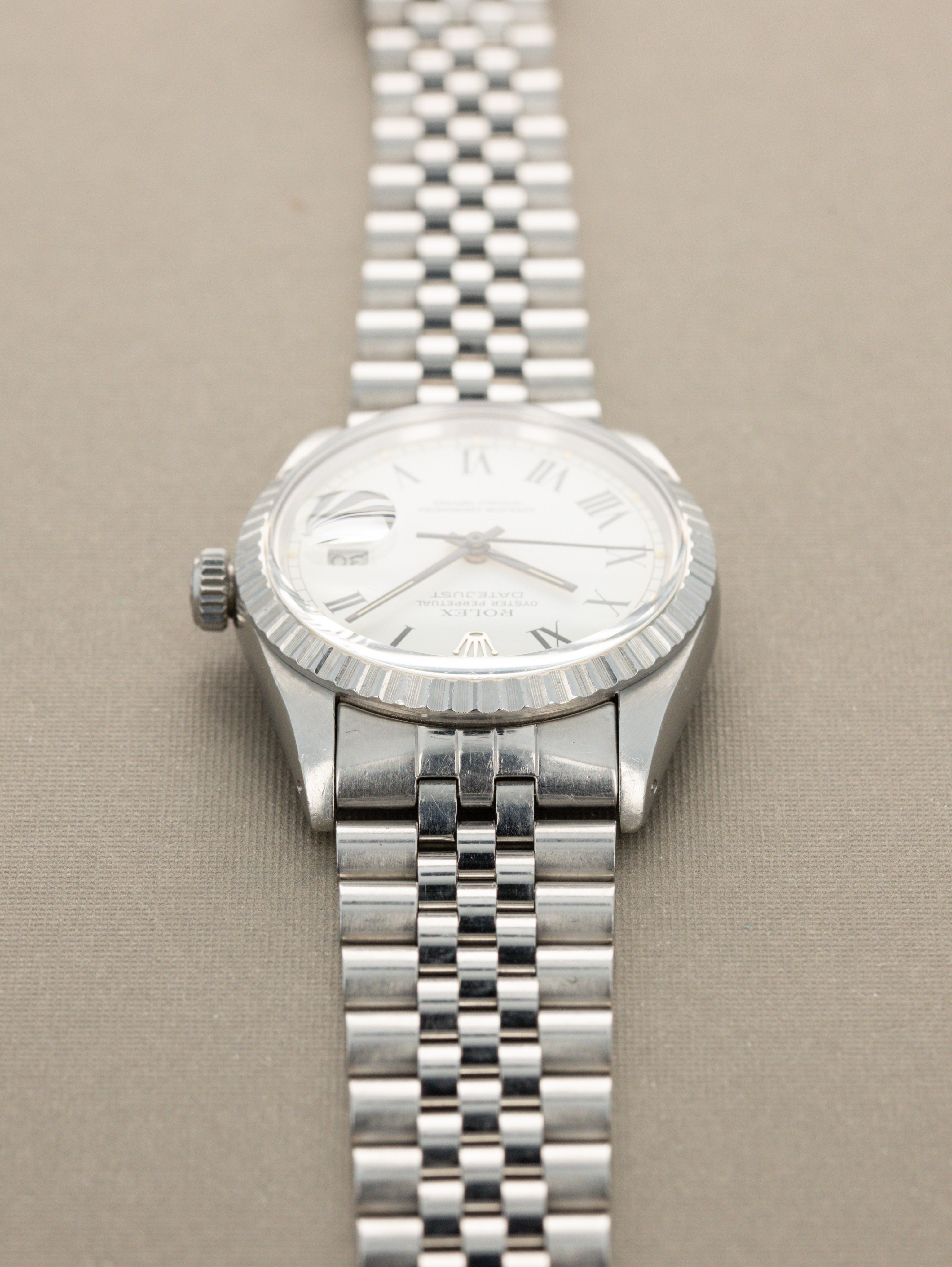 Rolex Datejust Ref. 16030 - White 'Buckley' Dial Unpolished
