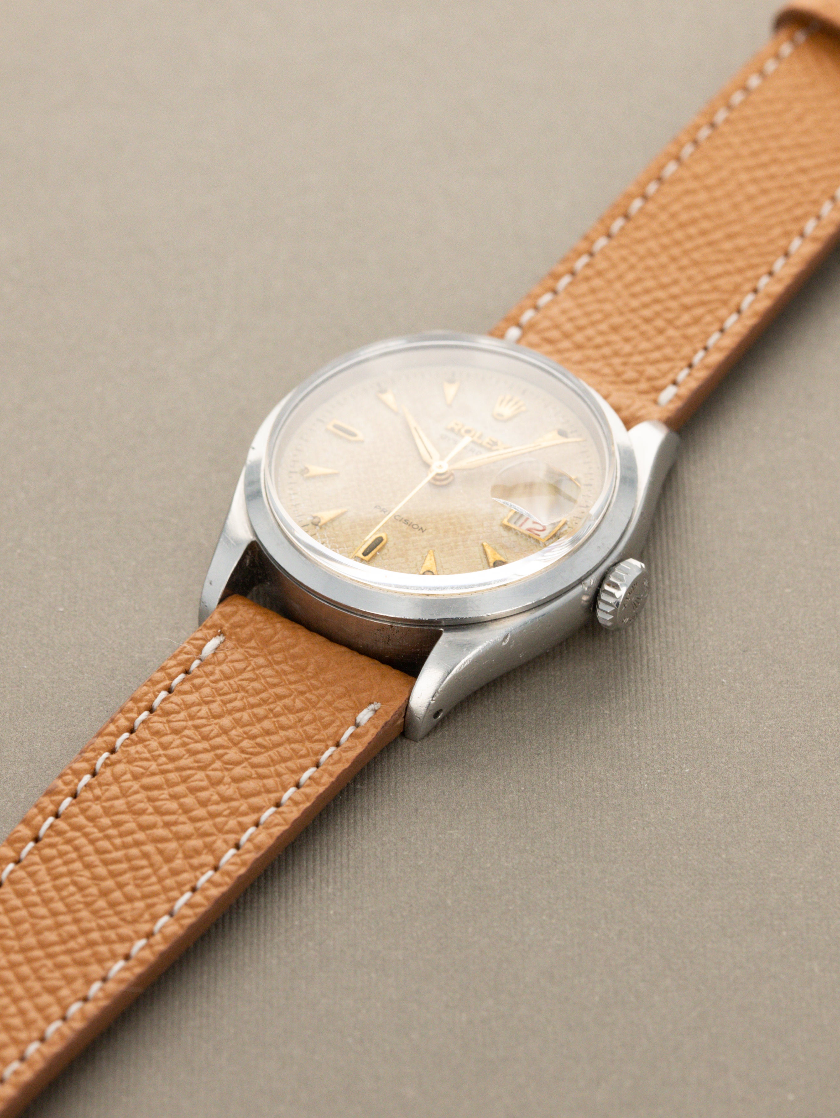 Rolex Oysterdate Precision Ref. 6294 - Patina 'Honeycomb' Dial