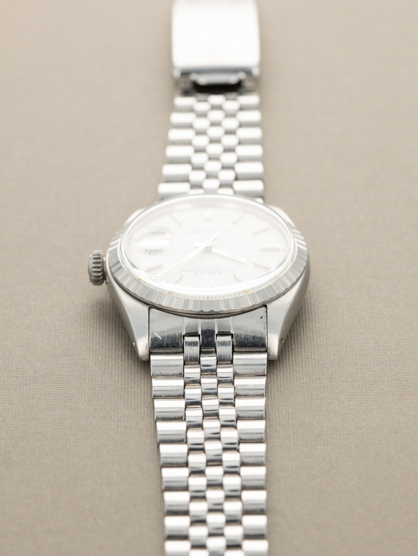 Rolex Datejust Ref. 1603 - Matte White Dial Unpolished
