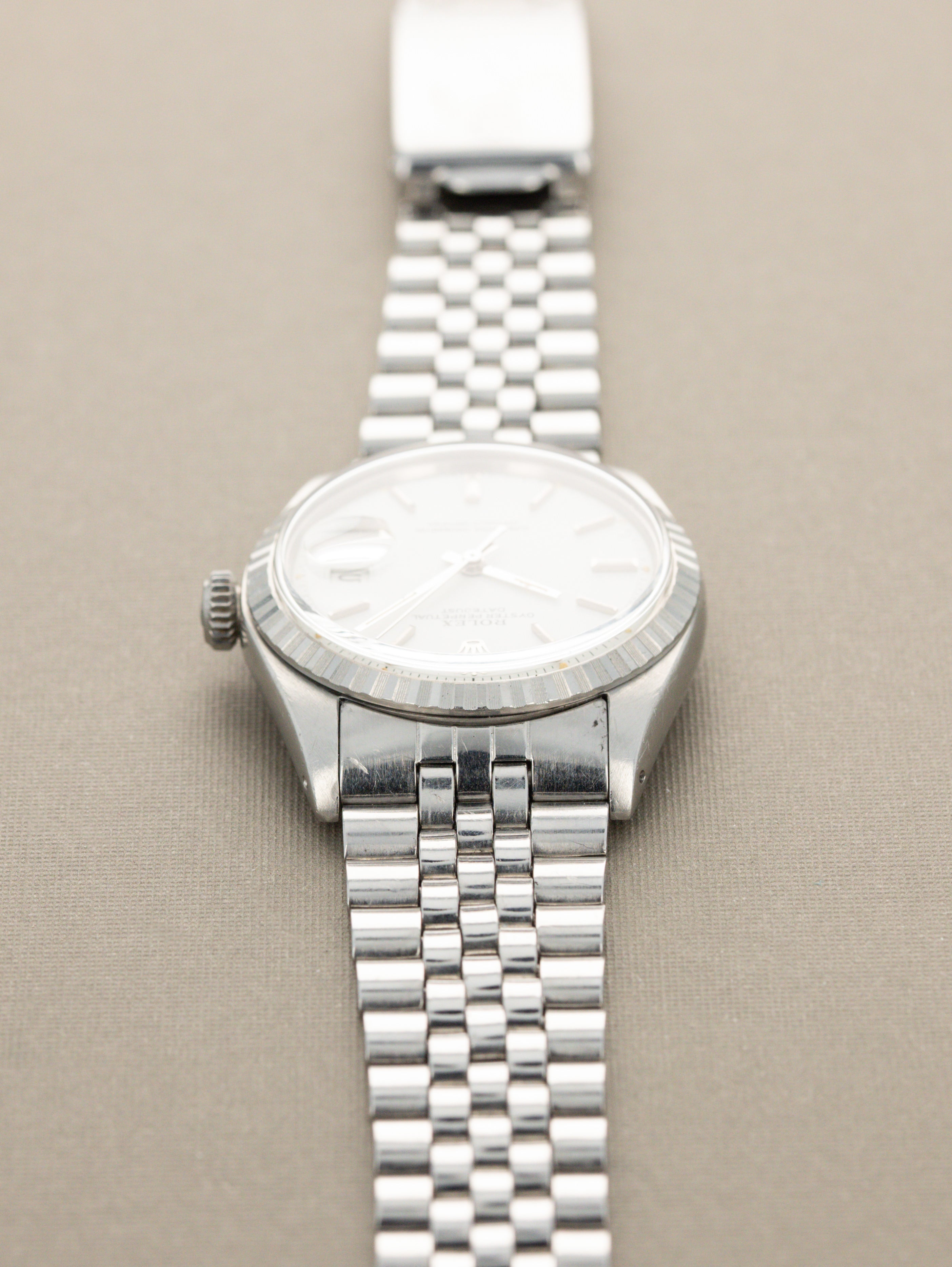Rolex Datejust Ref. 1603 - Matte White Dial Unpolished