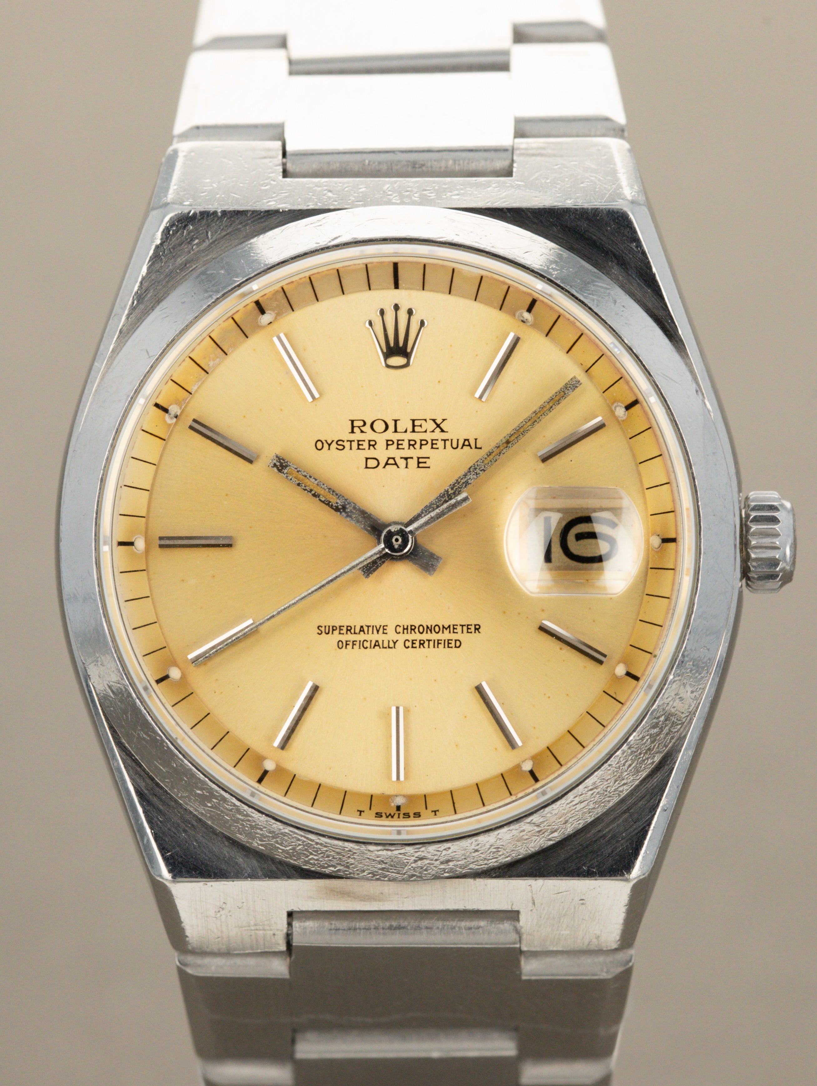 Rolex Oyster Perpetual Date Ref. 1530 - Patina Dial
