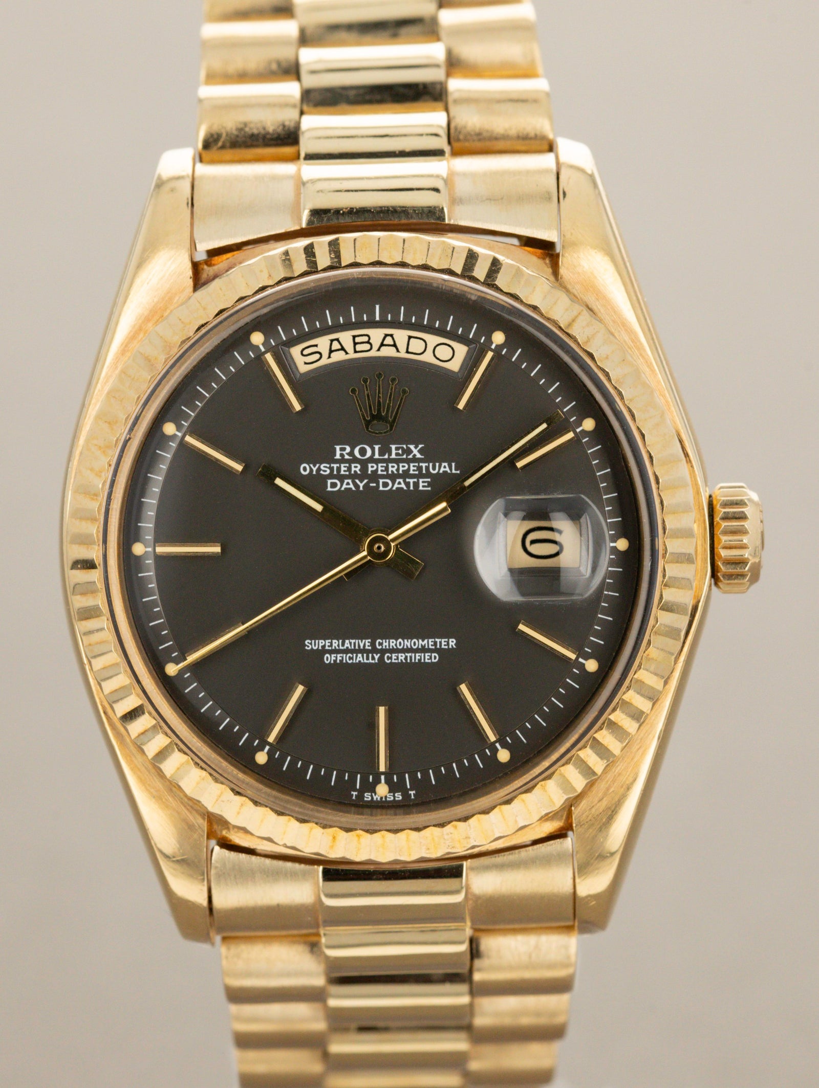 Rolex Day-Date Ref. 1803 - Anthracite Dial with Kit