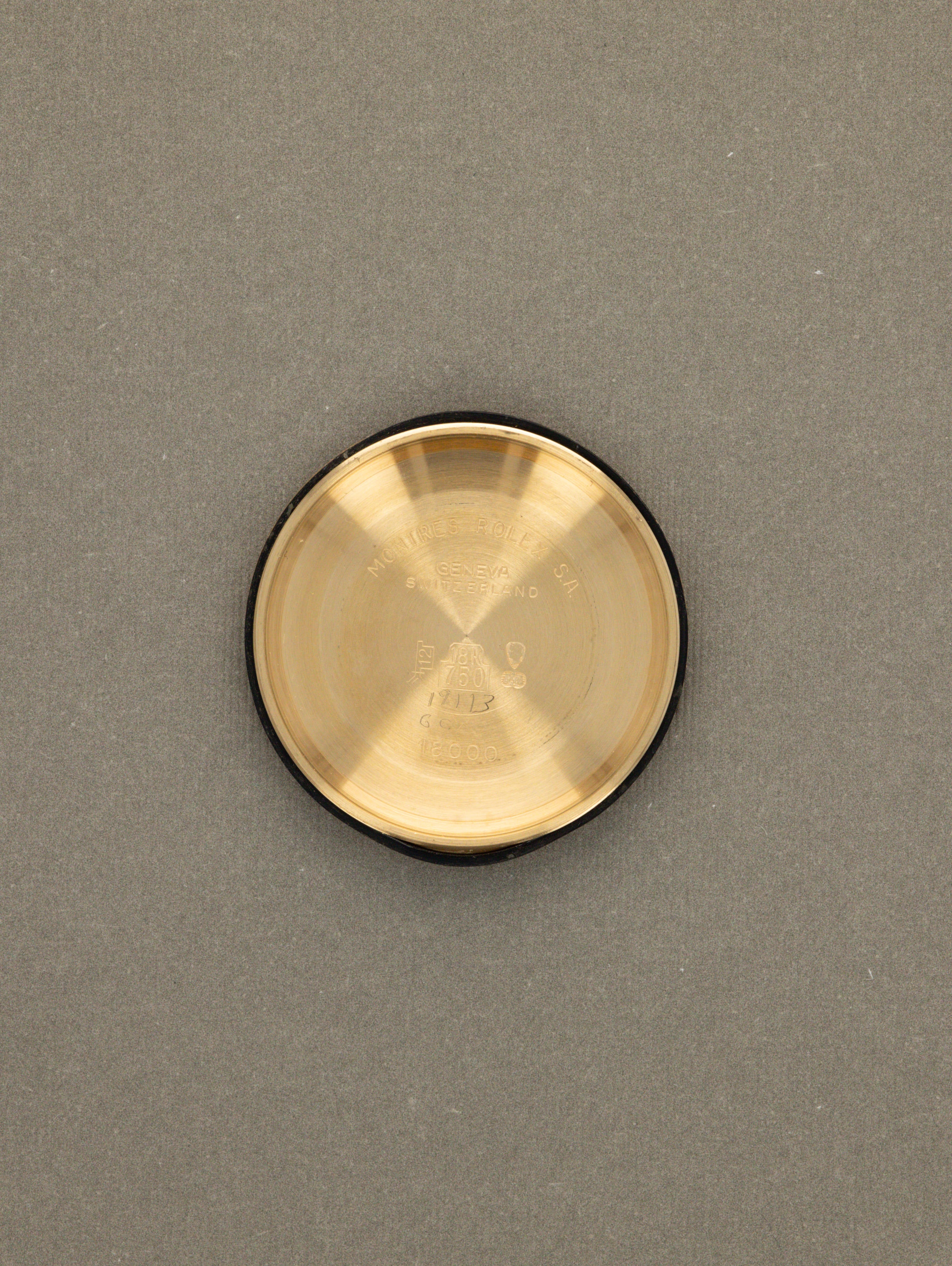 Rolex Day-Date Ref. 18038 - 'Onyx Pyramid' Dial Unpolished