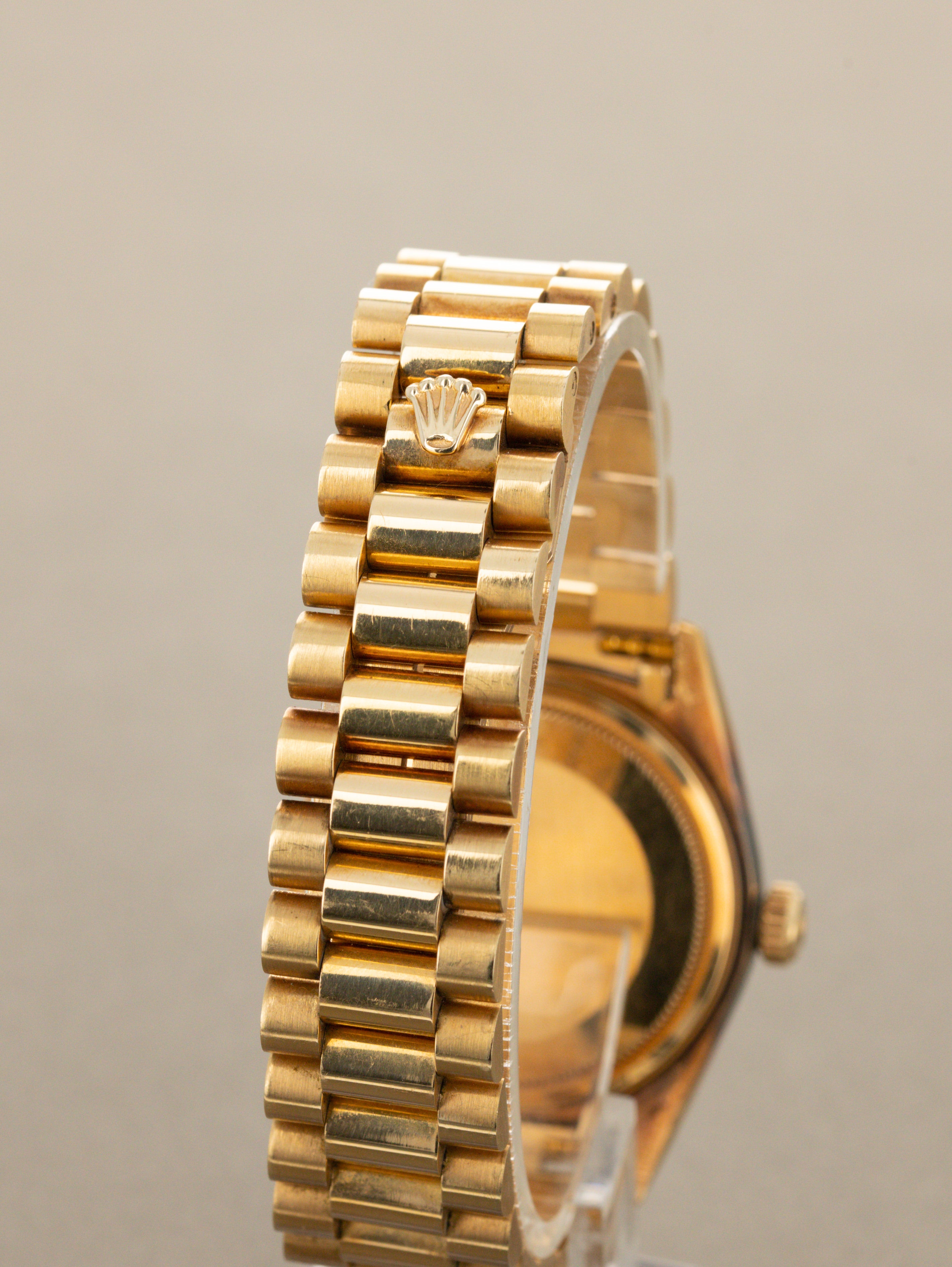 Rolex Day-Date Ref. 18038 - 'Onyx Pyramid' Dial Unpolished