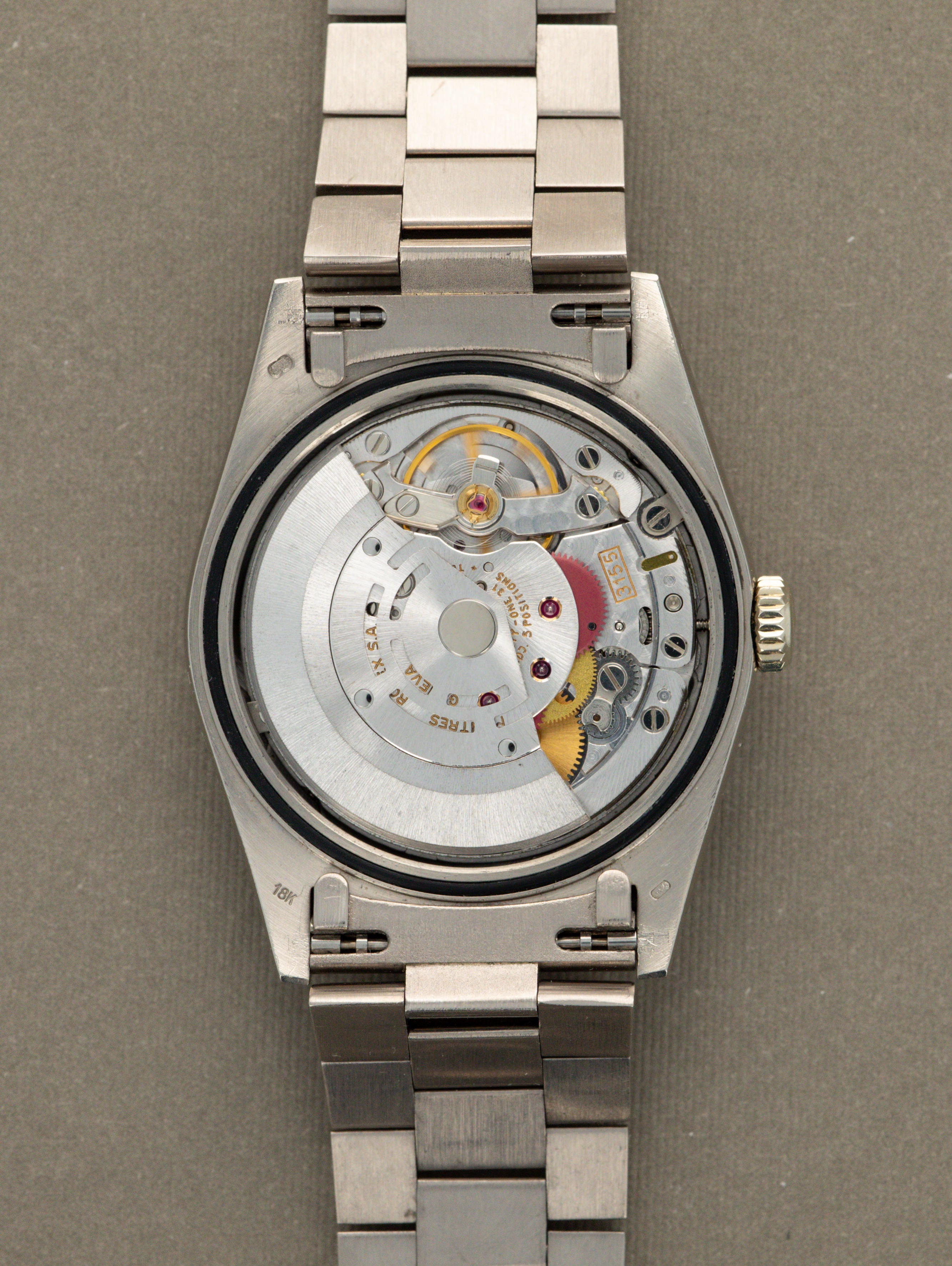 Rolex Day-Date Ref. 18239 - 'Double Quickset' Black Dial Unpolished