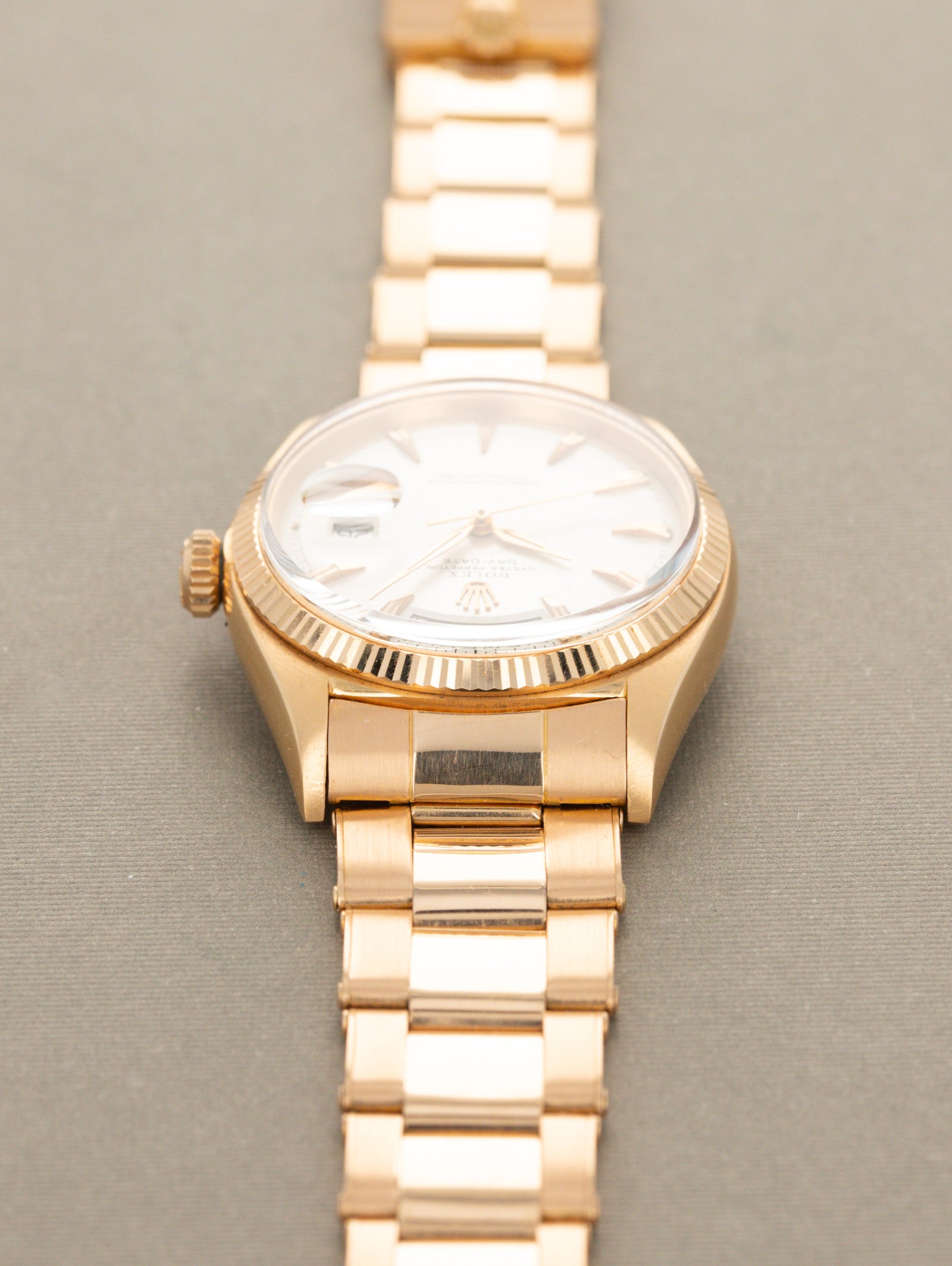 Rolex Day-Date Ref. 1803 - Rose Gold w/ Silver 'Claw' Dial LNOS w/ Caseback Sticker