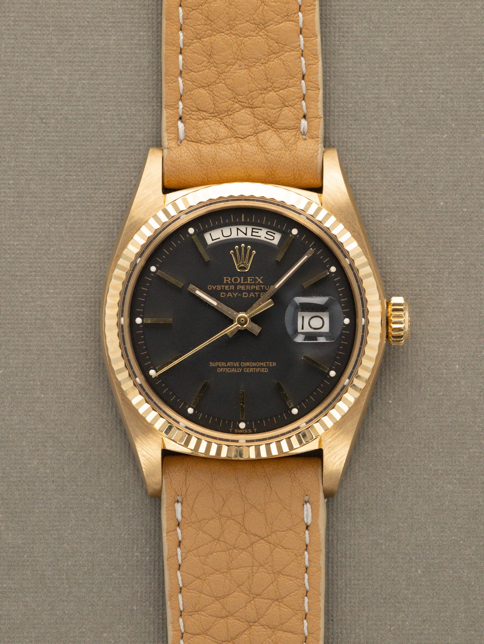 Rolex Day-Date Ref. 1803 - Matte Black Dial