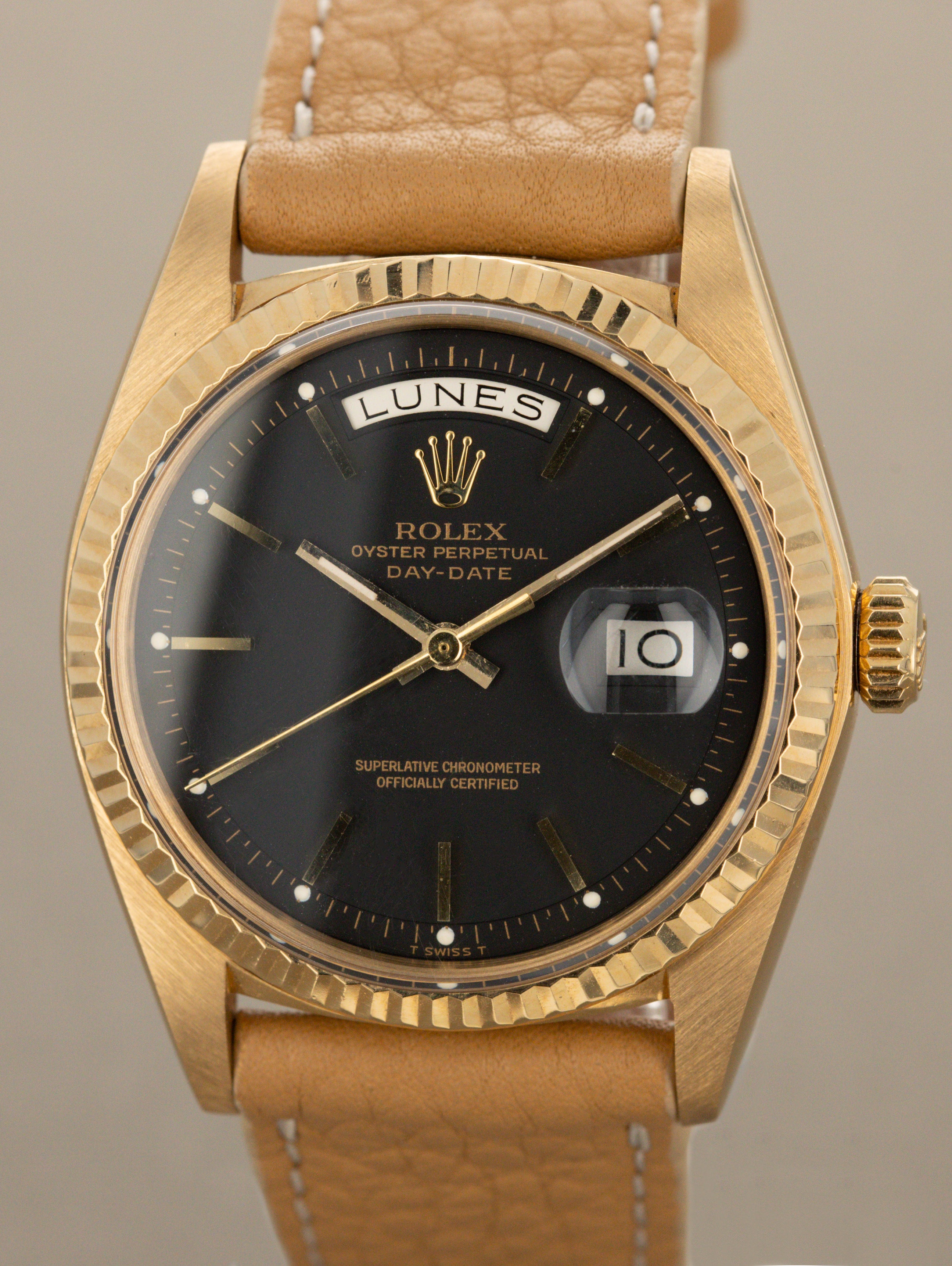Rolex Day-Date Ref. 1803 - Matte Black Dial