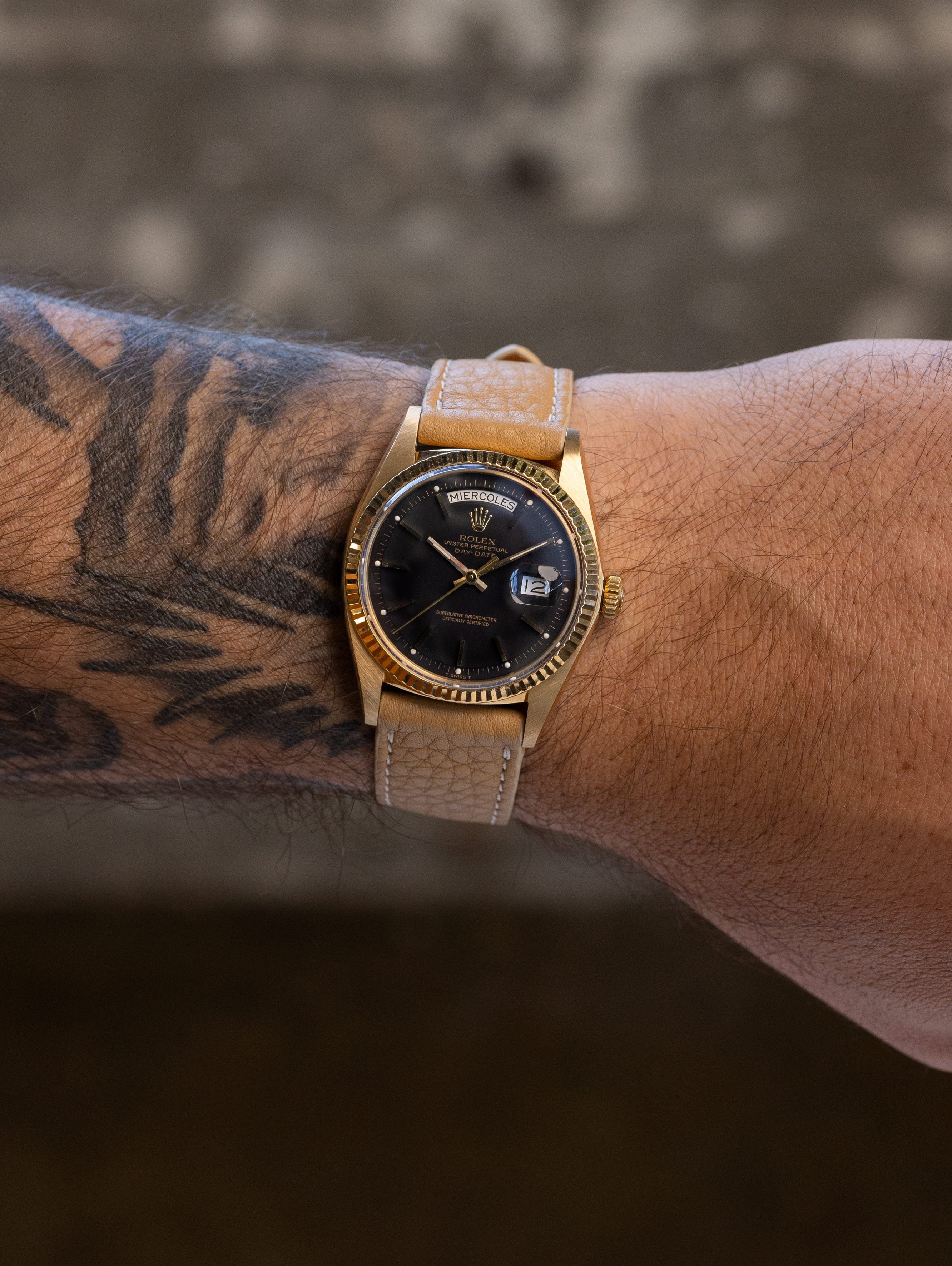 Rolex Day-Date Ref. 1803 - Matte Black Dial