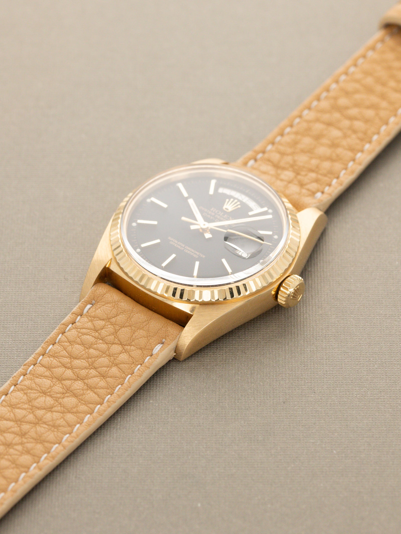 Rolex Day-Date Ref. 1803 - Matte Black Dial