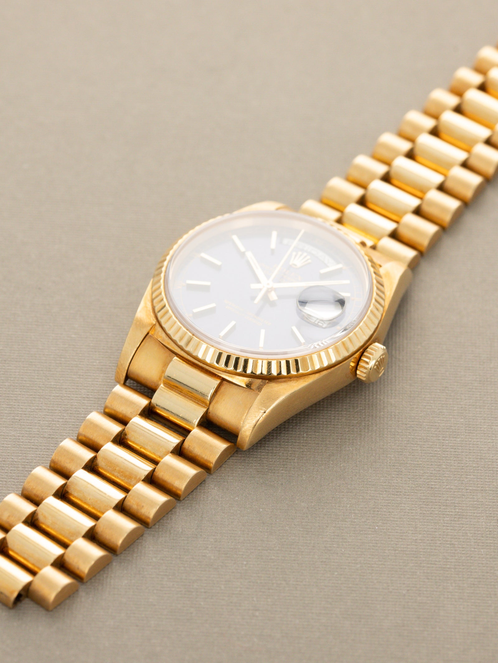 Rolex Day-Date Ref. 18238 - Blue 'Sunburst' Dial