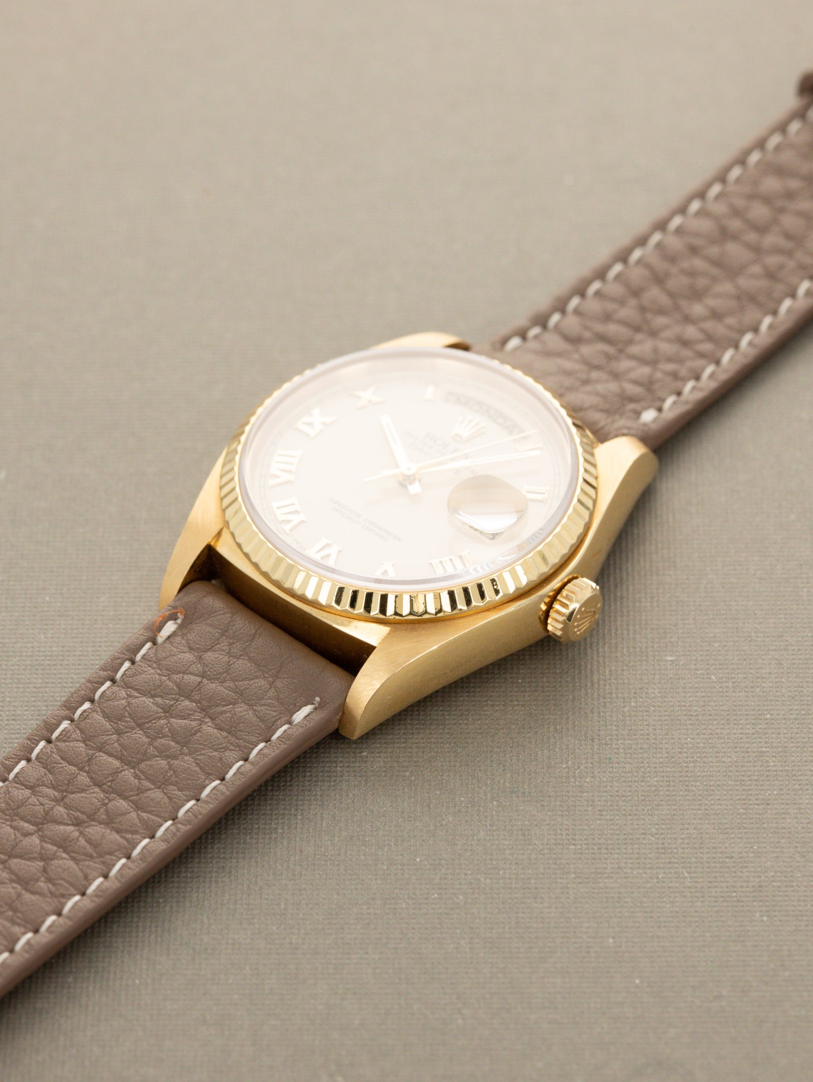 Rolex Day-Date Ref. 18038 'Quickset' - Cream 'Roman' Dial