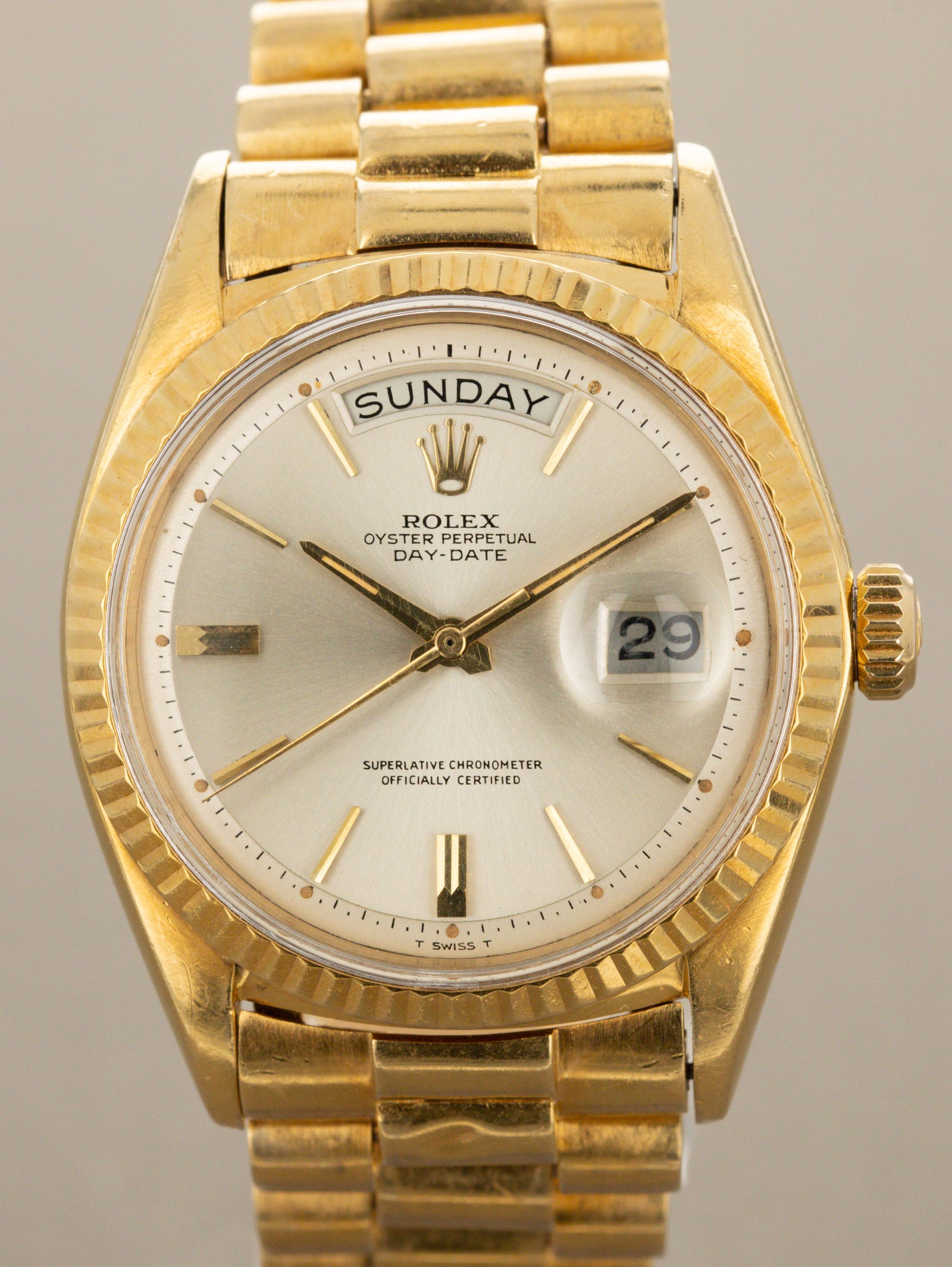 Rolex Day-Date Ref. 1803 - Sunburst Silver Dial