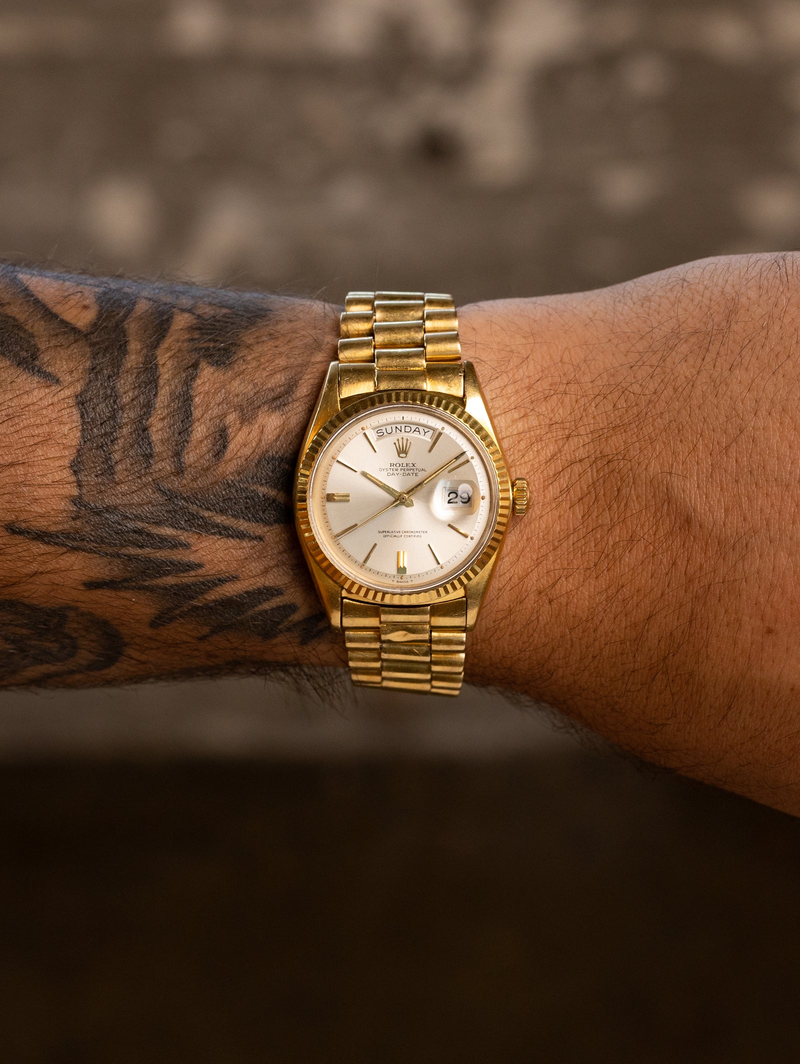 Rolex Day-Date Ref. 1803 - Sunburst Silver Dial