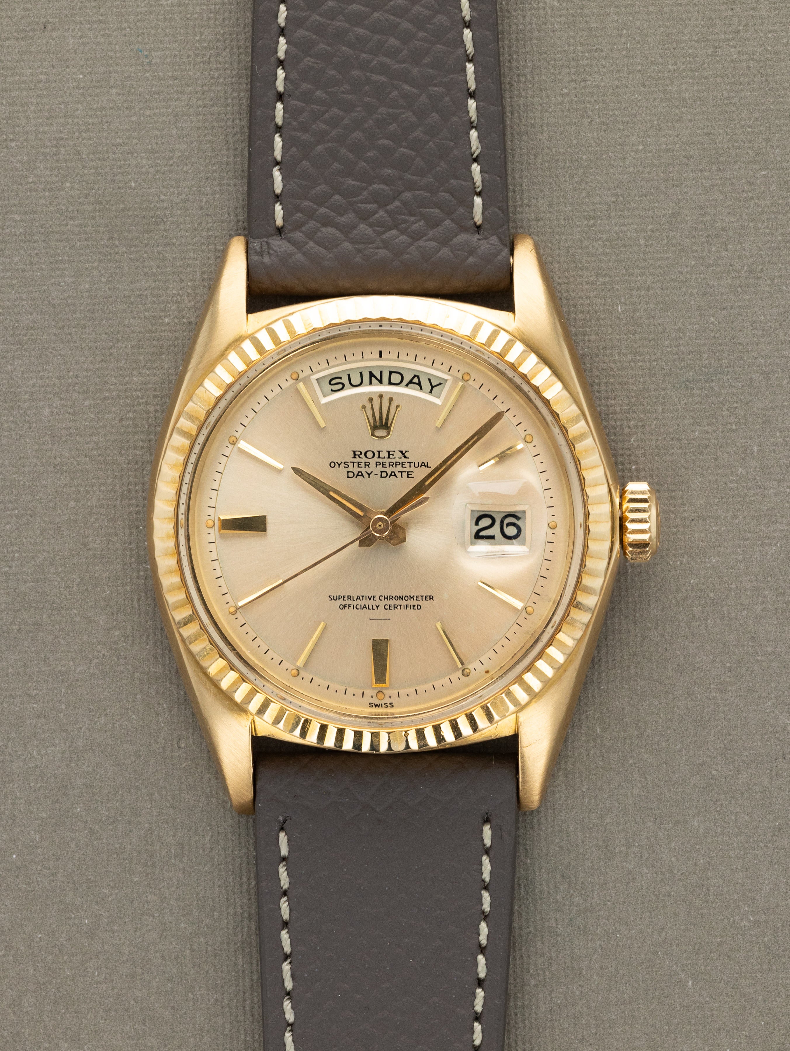 Rolex Day-Date Ref. 1803 - 'Doorstop Underline' Dial W/ Papers & Documentation