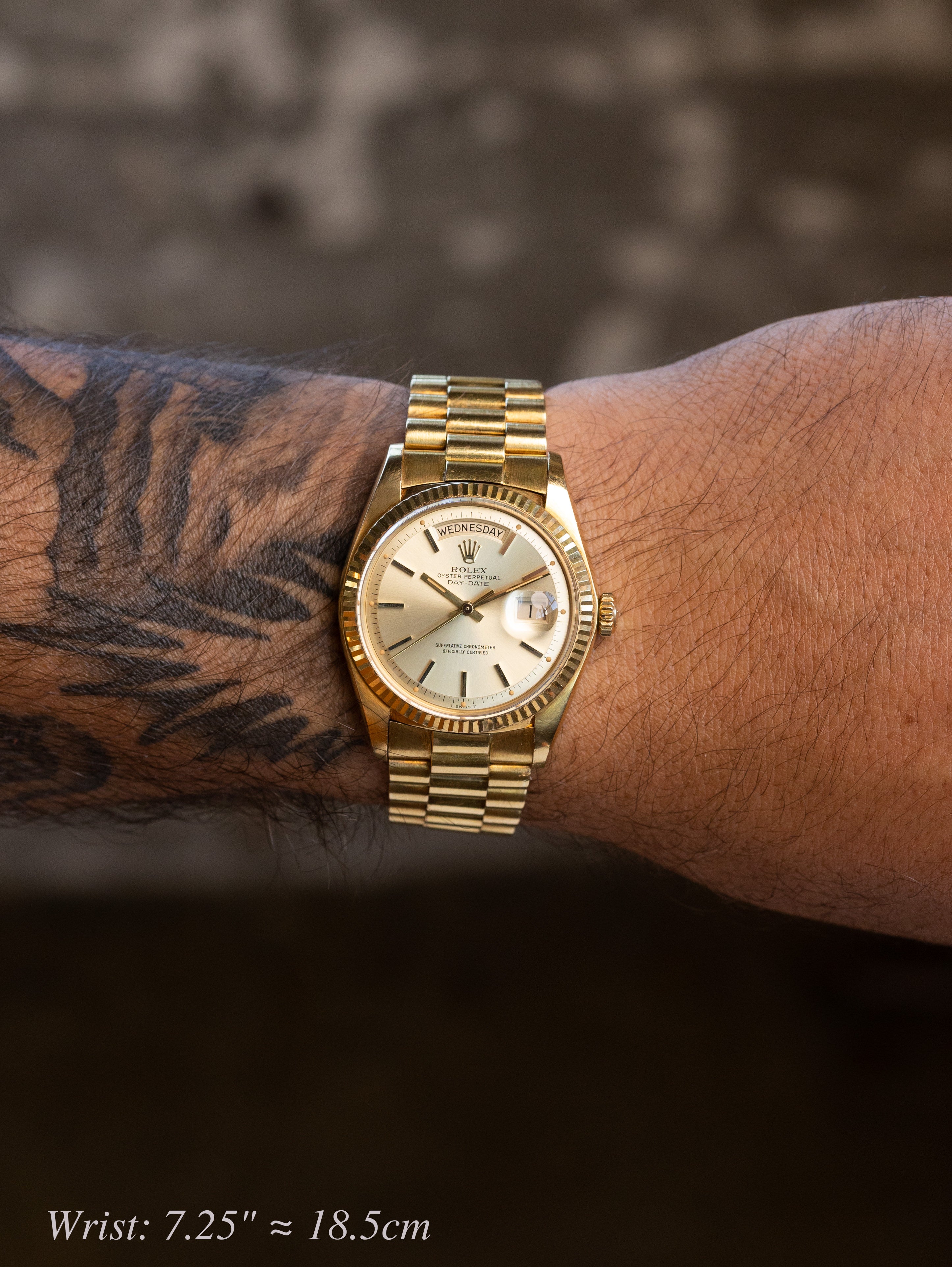 Rolex Day-Date Ref. 1803 - Sunburst Champagne Dial Unpolished