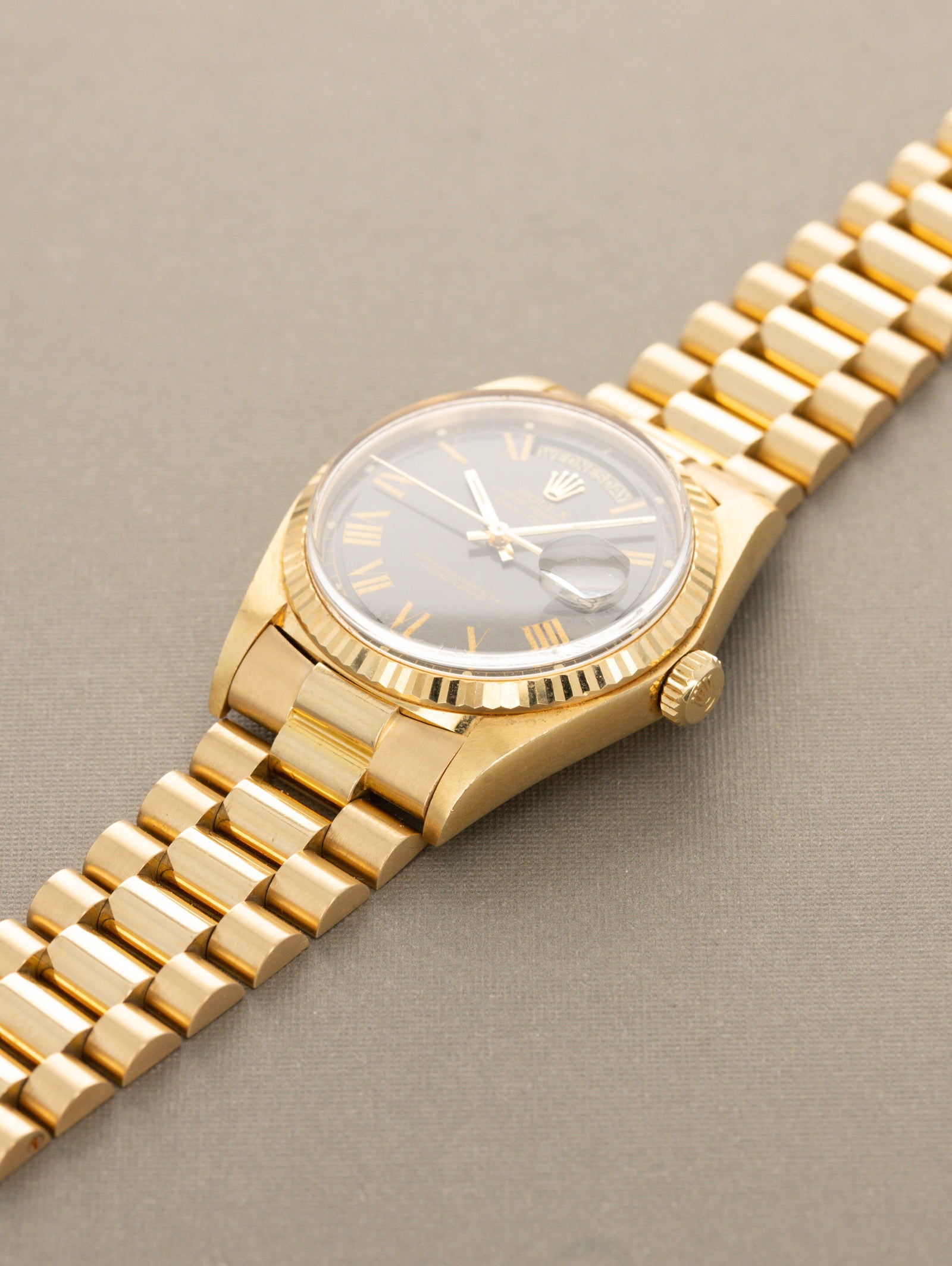 Rolex Day-Date Ref. 1803 - Grey 'Buckley' Dial W/ Box & Papers