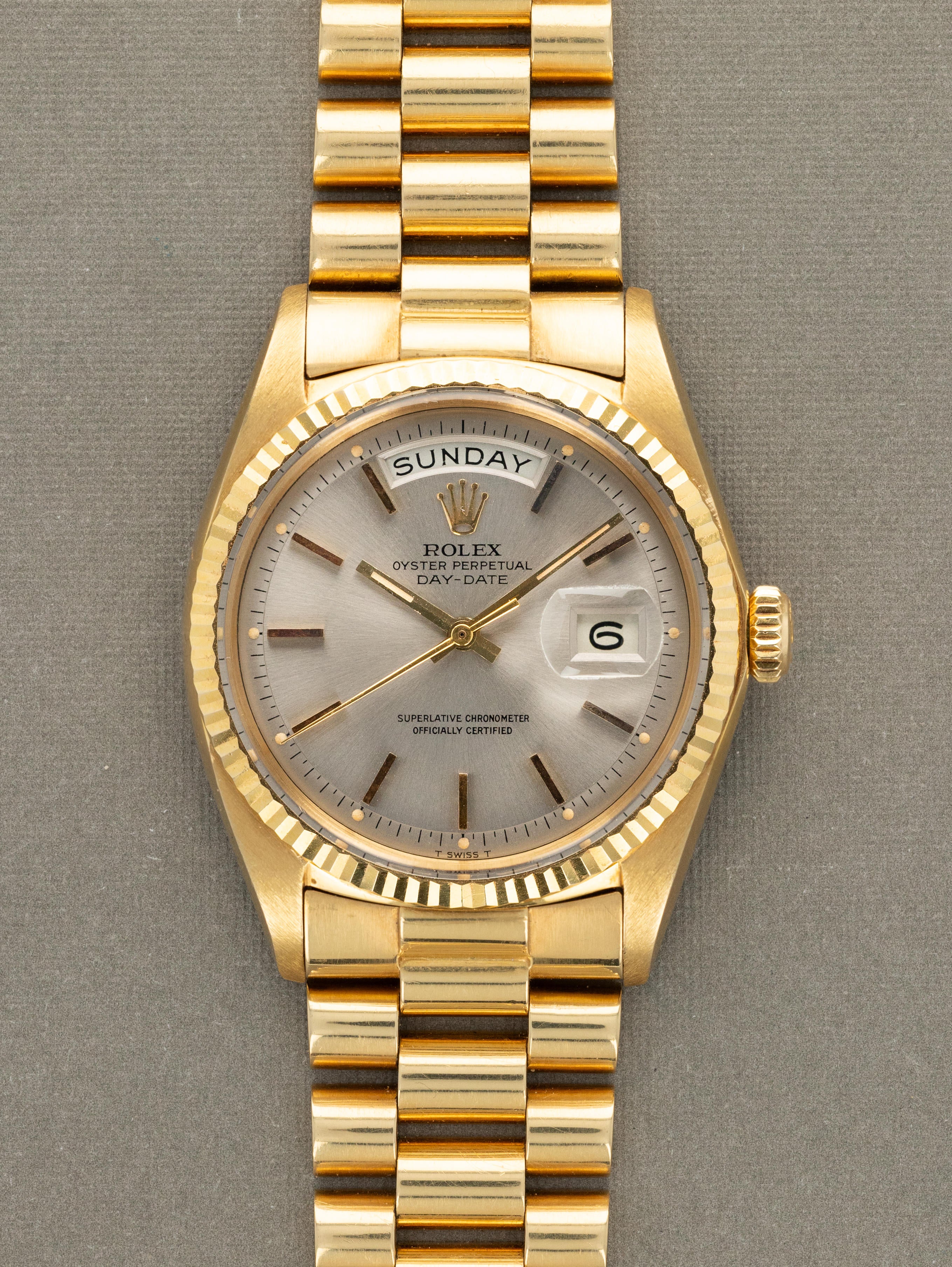 Rolex Day-Date Ref. 1803 - Sunburst Grey Dial