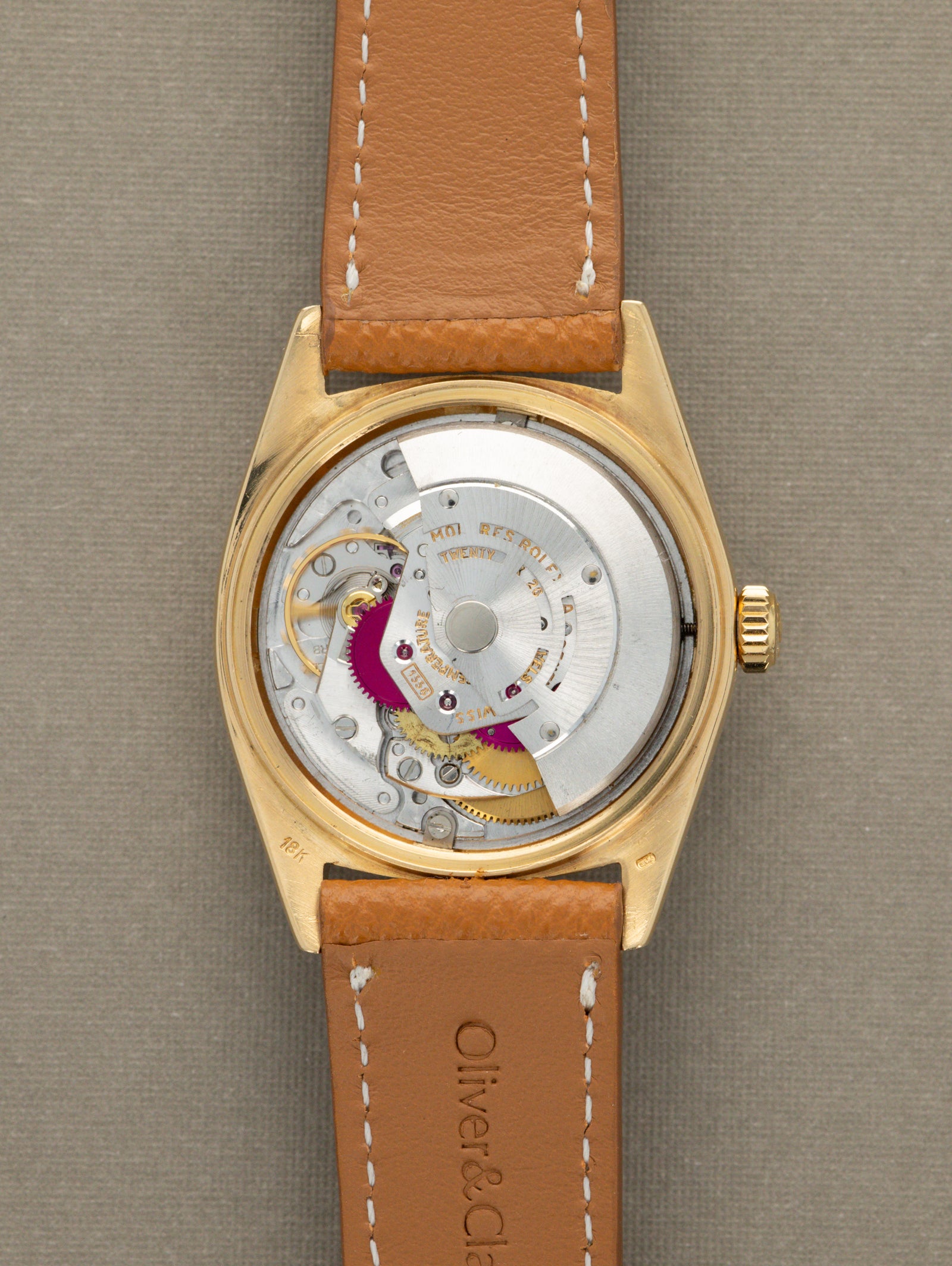 Rolex Day-Date Ref. 1802 - Silver 'Linen' Dial