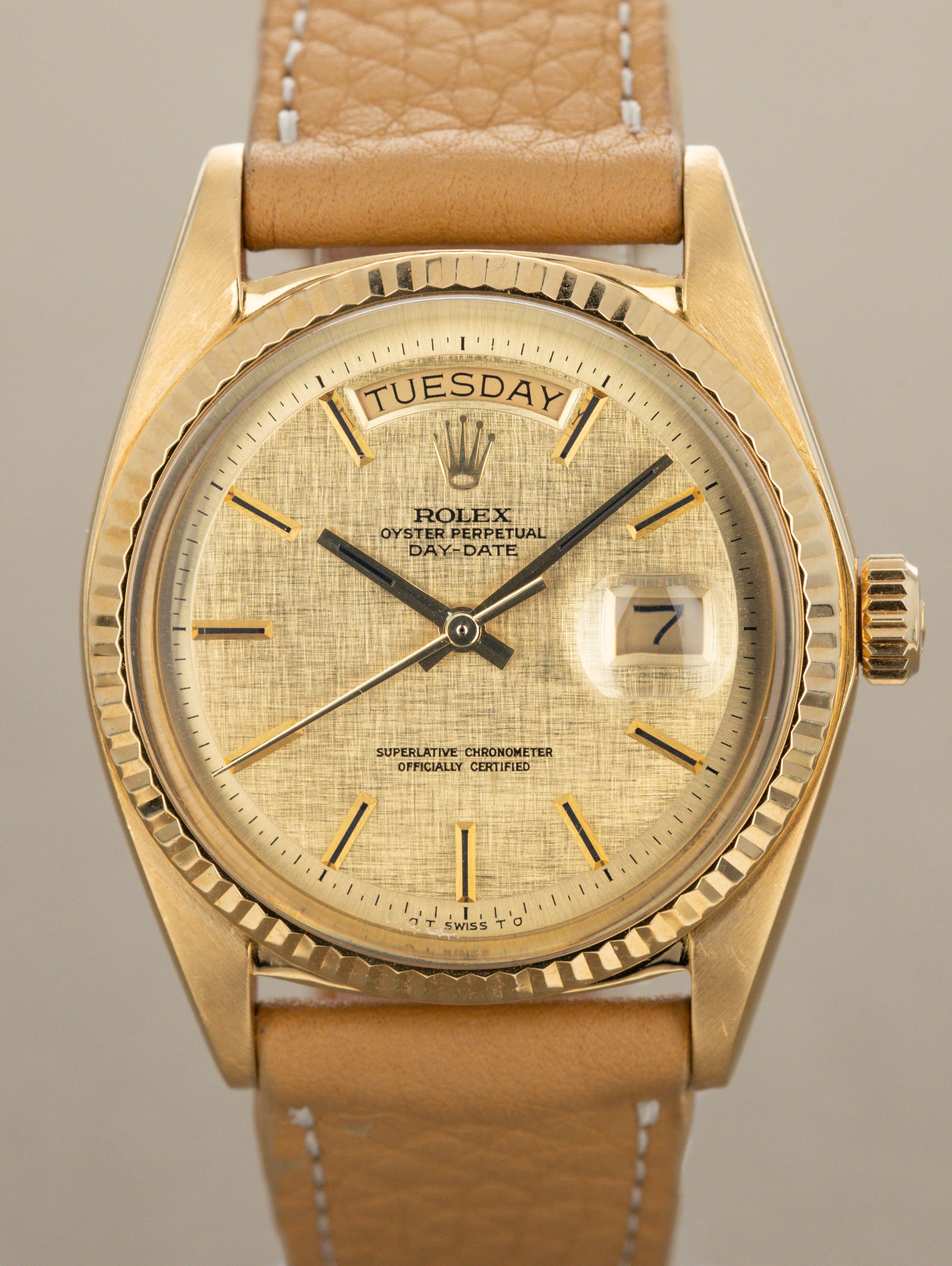 Rolex Day-Date Ref. 1803 - Linen Dial