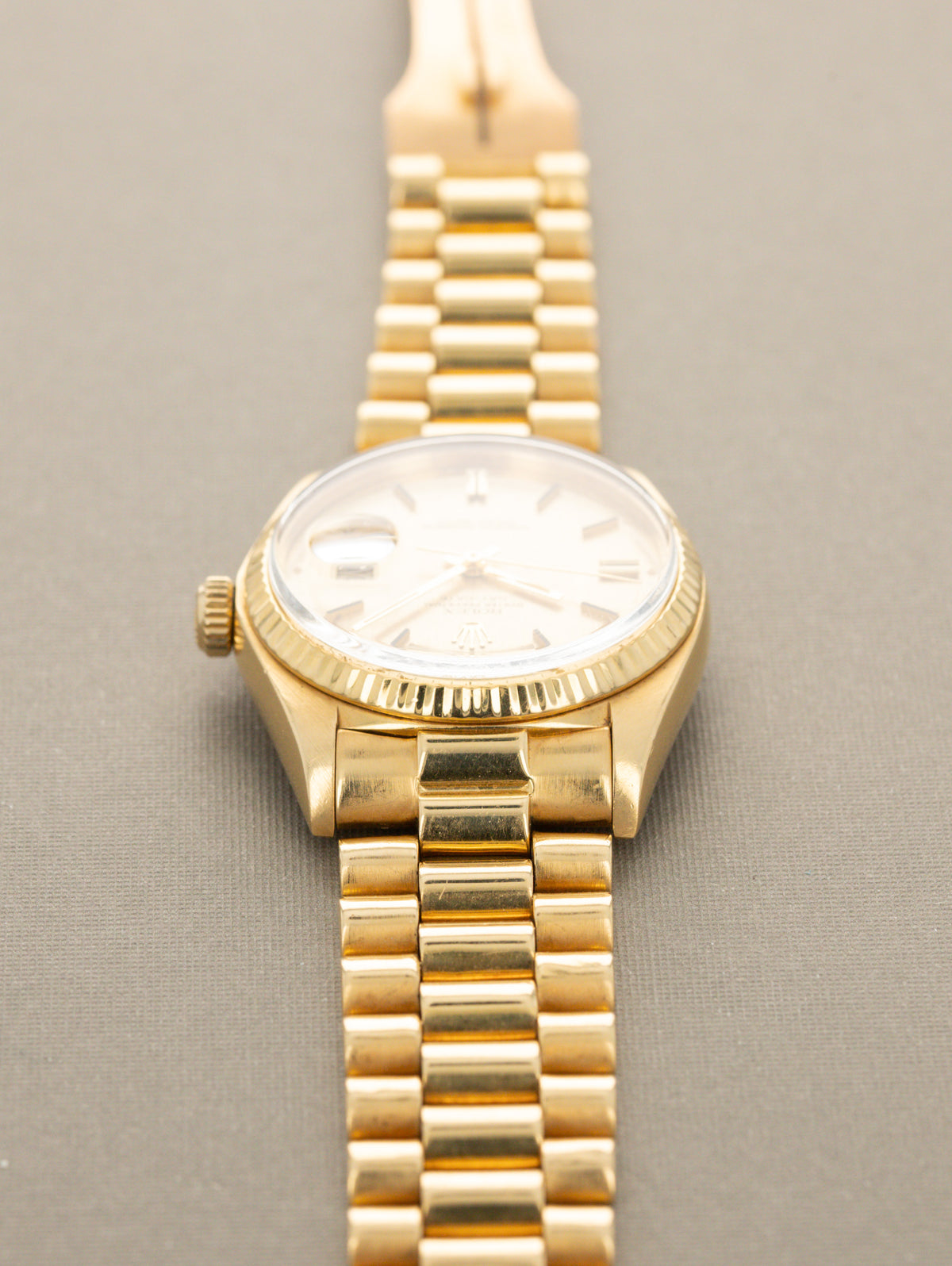 Rolex Day-Date Ref. 1803 - Champagne 'Linen Sigma' Dial